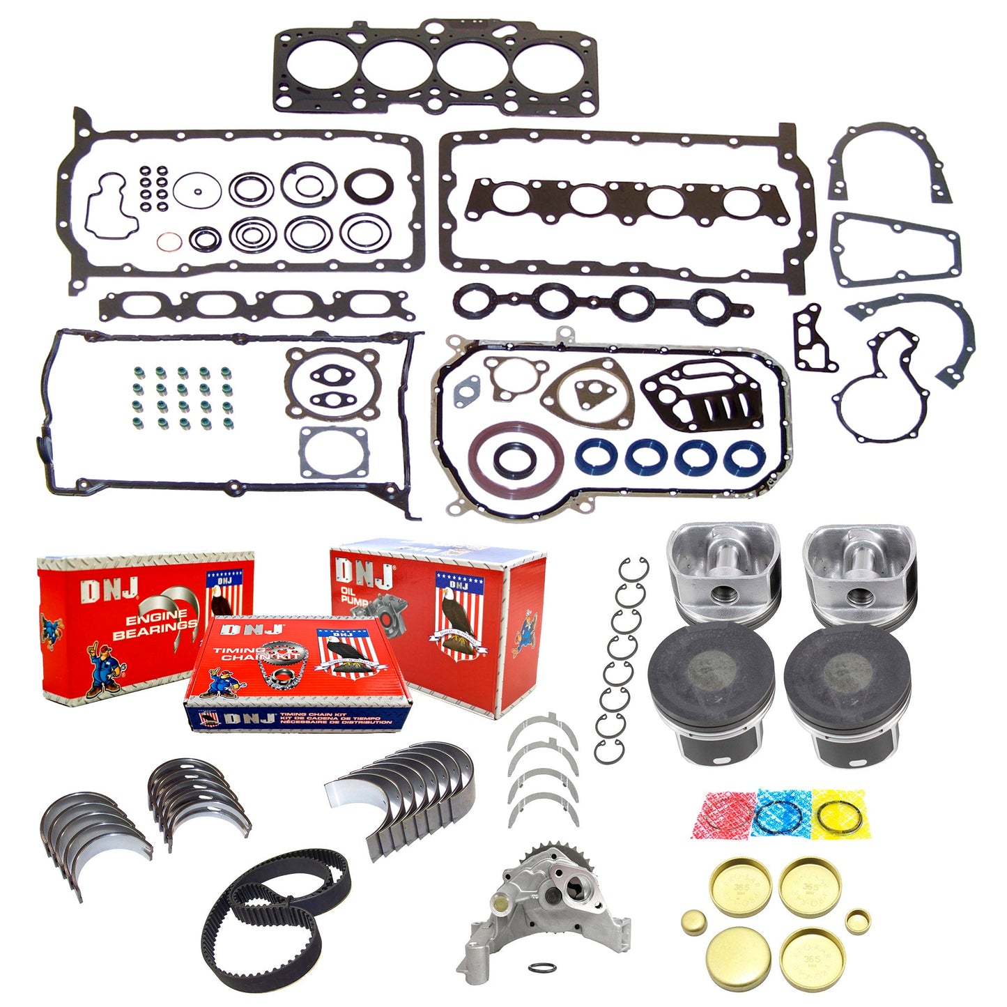 Master Engine Rebuild Kit 2001-2005 Volkswagen 1.8L