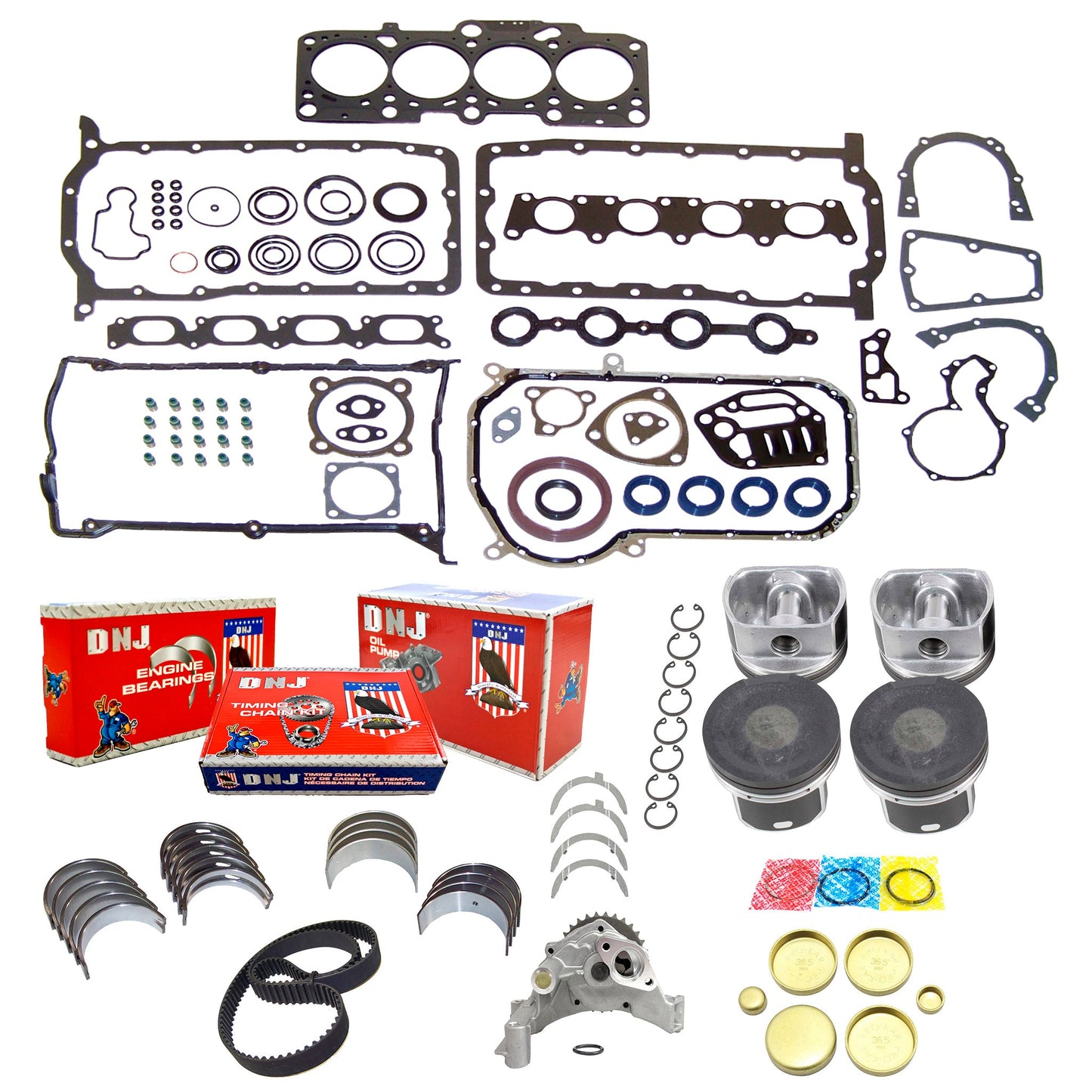 Master Engine Rebuild Kit 2001-2005 Volkswagen 1.8L