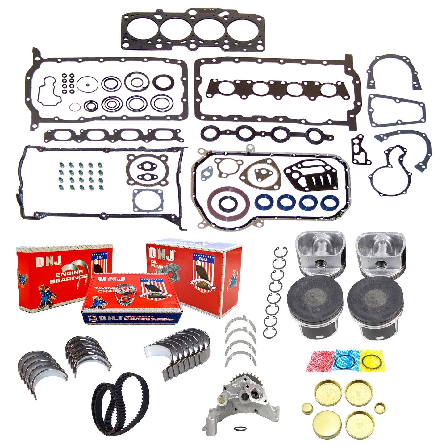 Master Engine Rebuild Kit 1999-2006 Audi,Volkswagen 1.8L