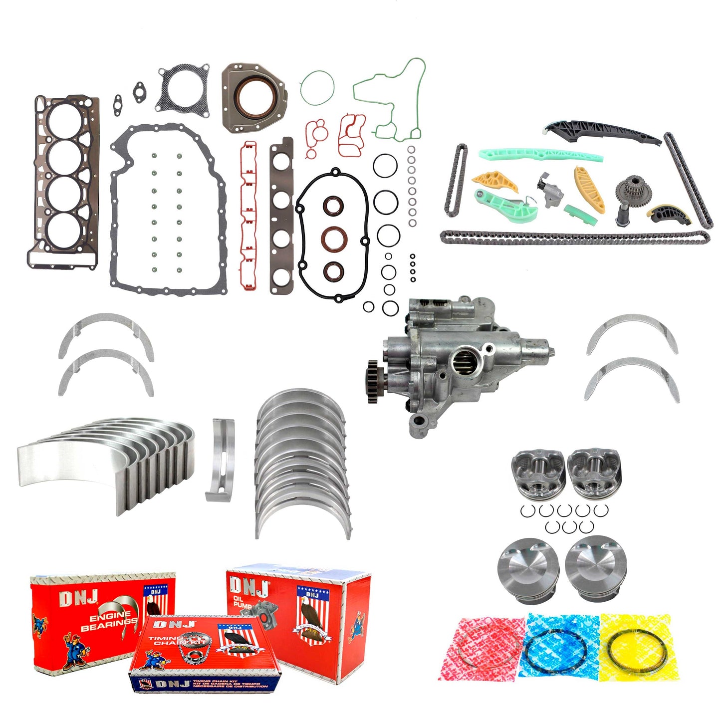 Master Engine Rebuild Kit 2009-2013 Audi 2.0L