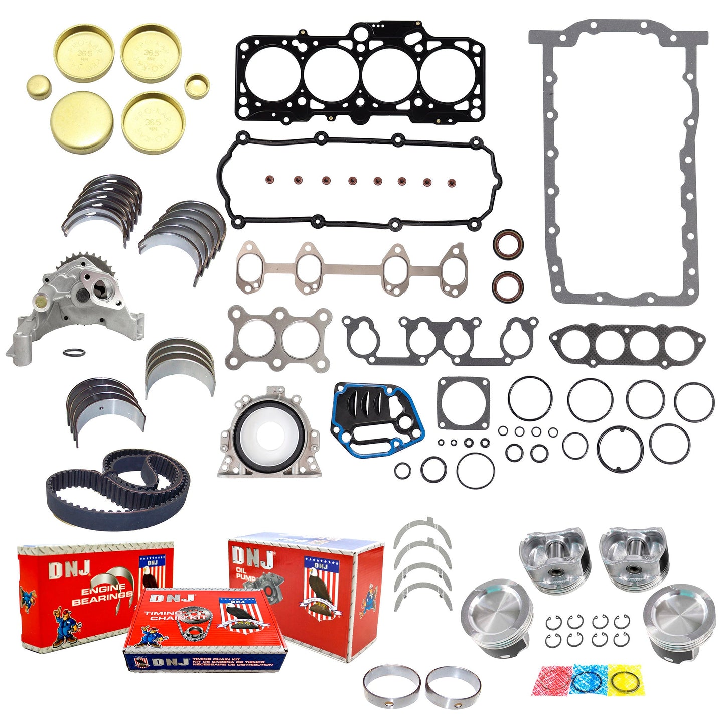 Master Engine Rebuild Kit 2001-2006 Volkswagen 2.0L L4