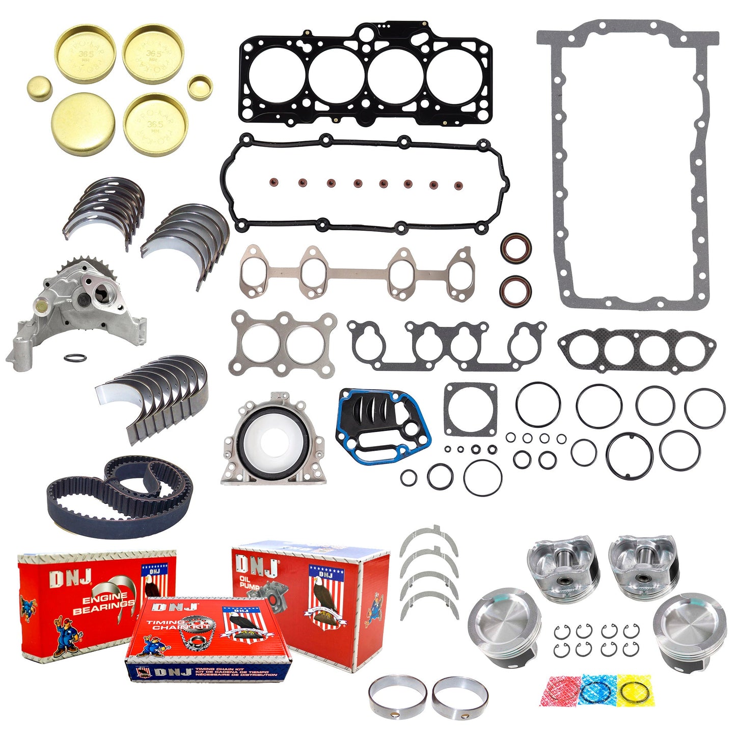 Master Engine Rebuild Kit 2001-2006 Volkswagen 2.0L L4