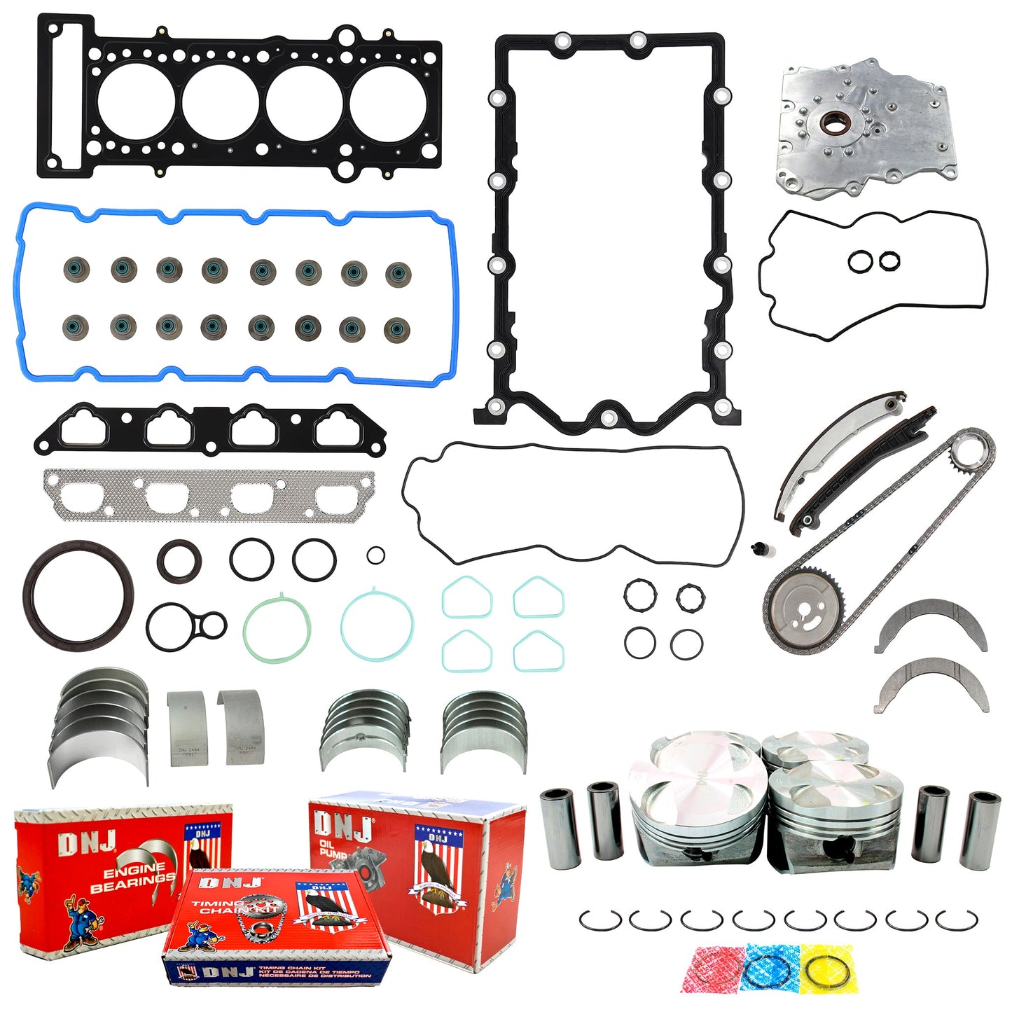 Master Engine Rebuild Kit 2007-2008 Mini Cooper 1.6L
