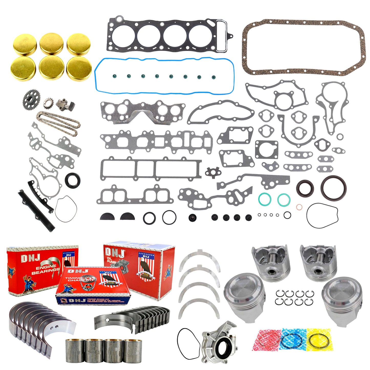 Master Engine Rebuild Kit 1983-1984 Toyota 2.4L L4