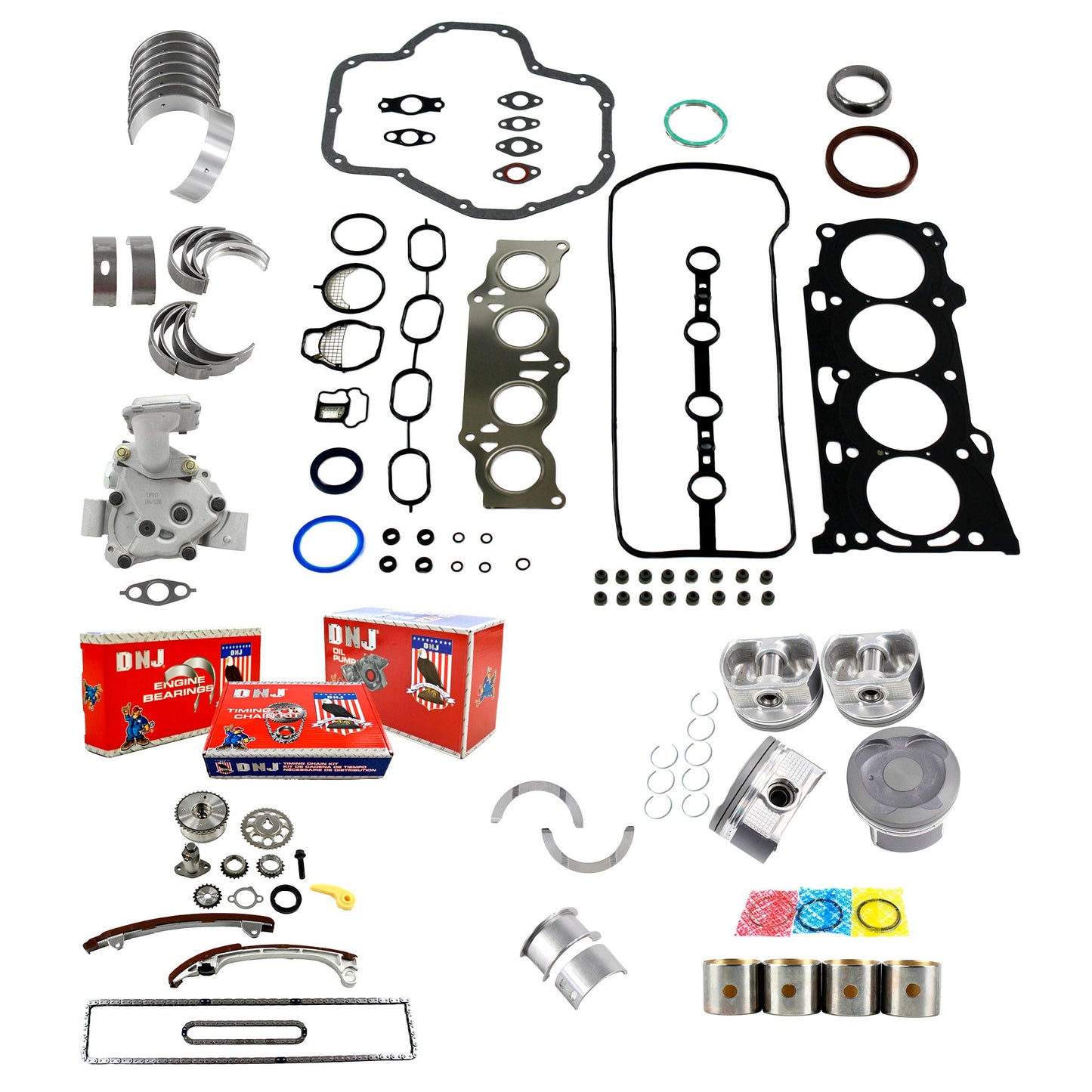 Master Engine Rebuild Kit 2007-2012 Lexus,Toyota 2.4L