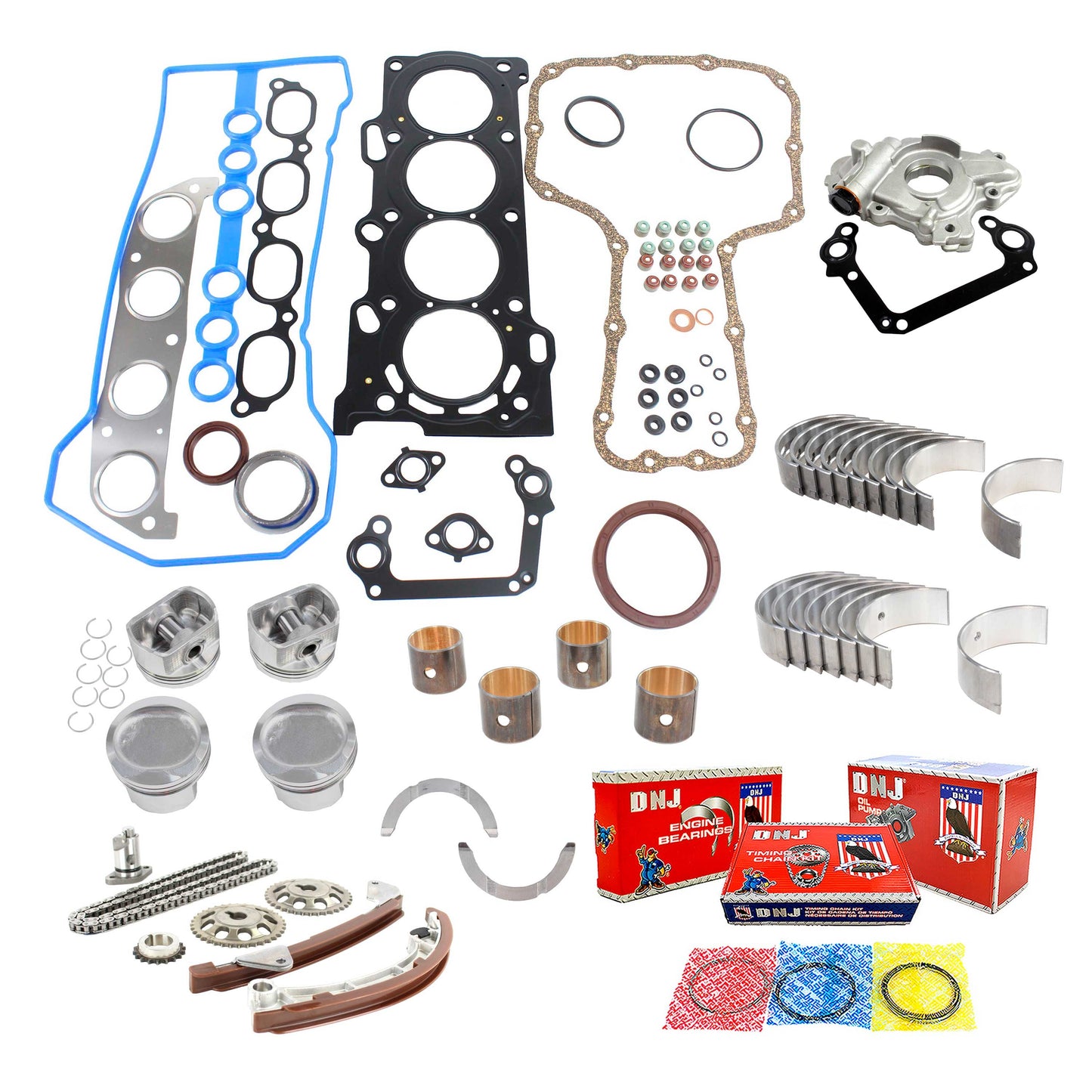 Master Engine Rebuild Kit 1998 Chevrolet,Toyota 1.8L