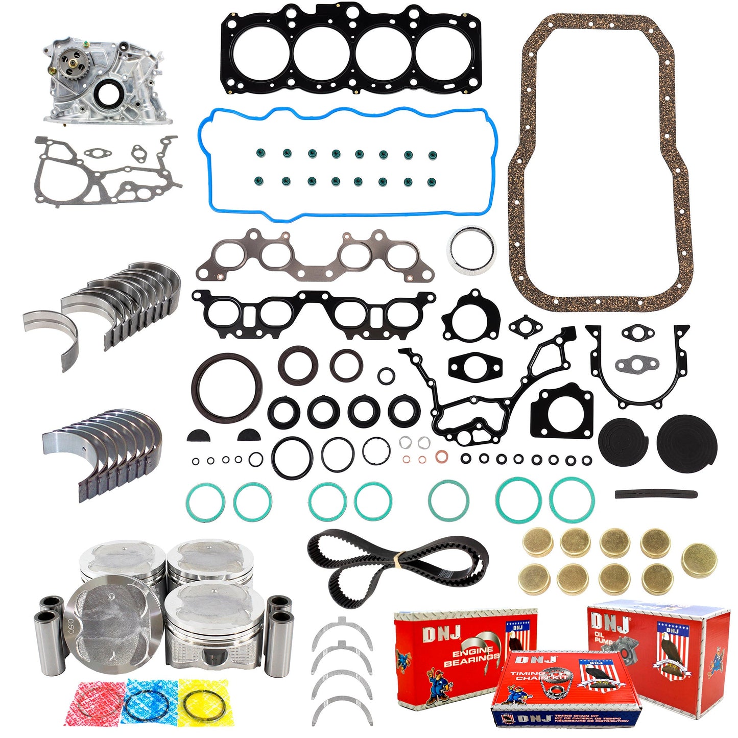 Master Engine Rebuild Kit 1998-2000 Toyota 2.0L
