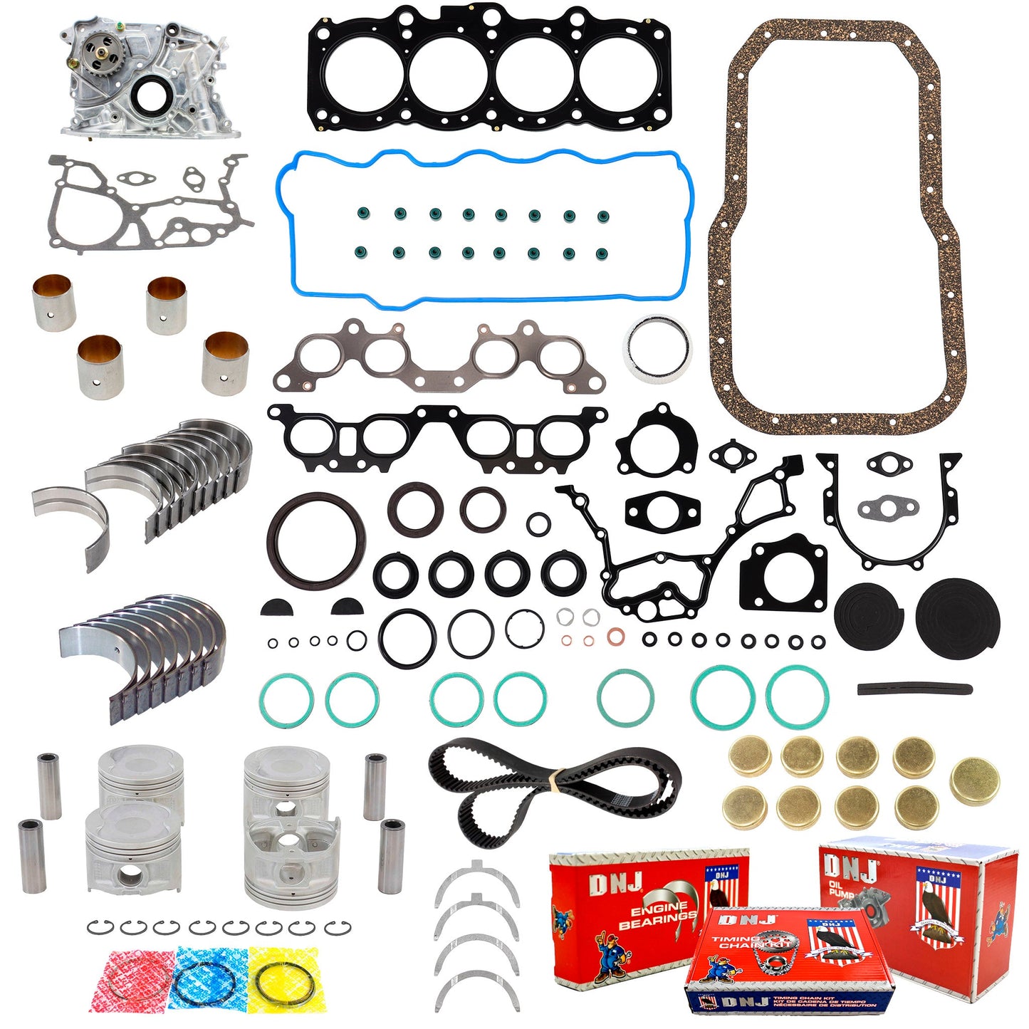 Master Engine Rebuild Kit 1996-1997 Toyota 2.0L
