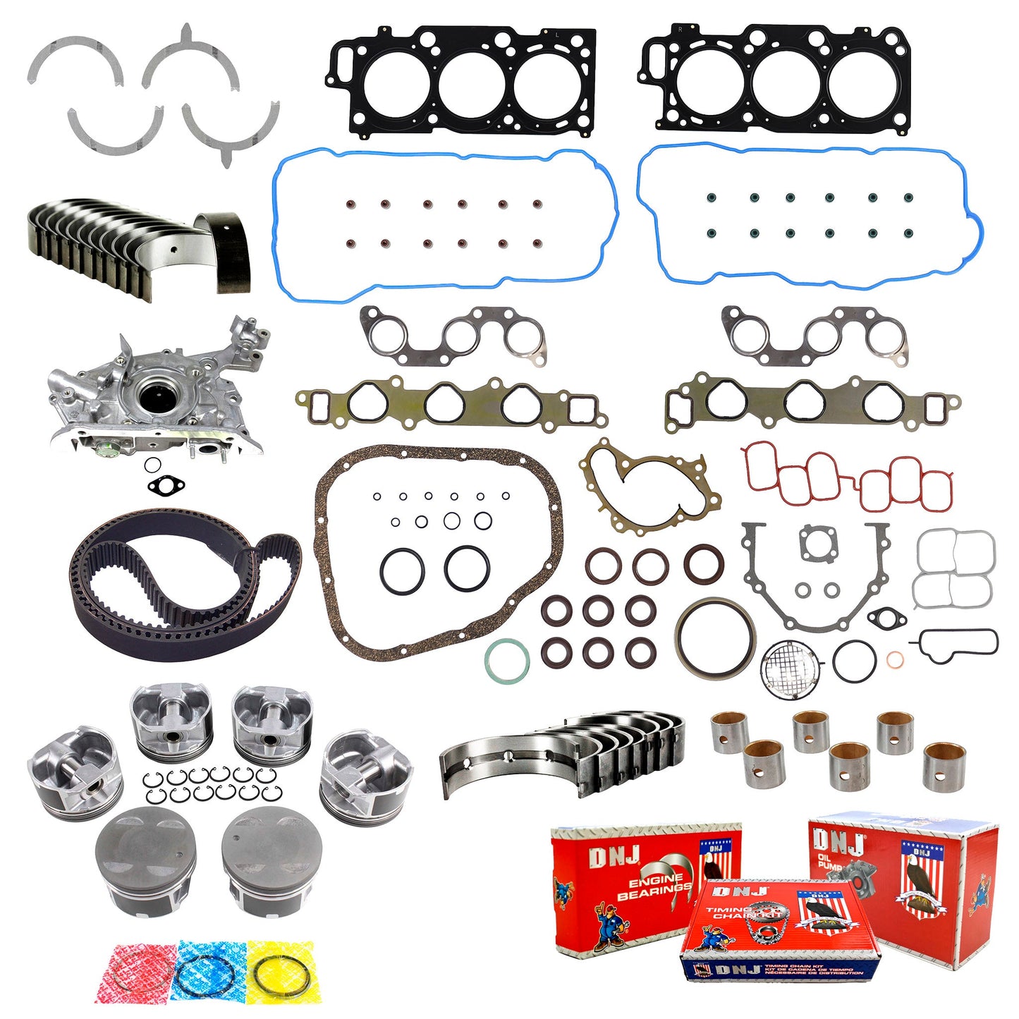 Master Engine Rebuild Kit 2004-2010 Lexus,Toyota 3.3L