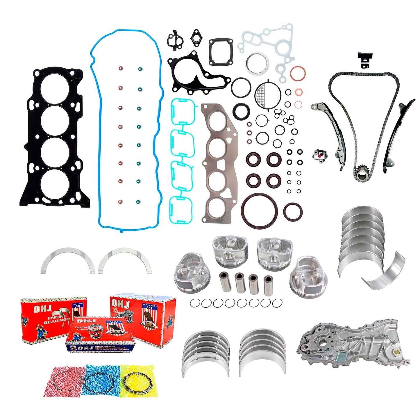 Master Engine Rebuild Kit 2009-2018 Scion 2.5L