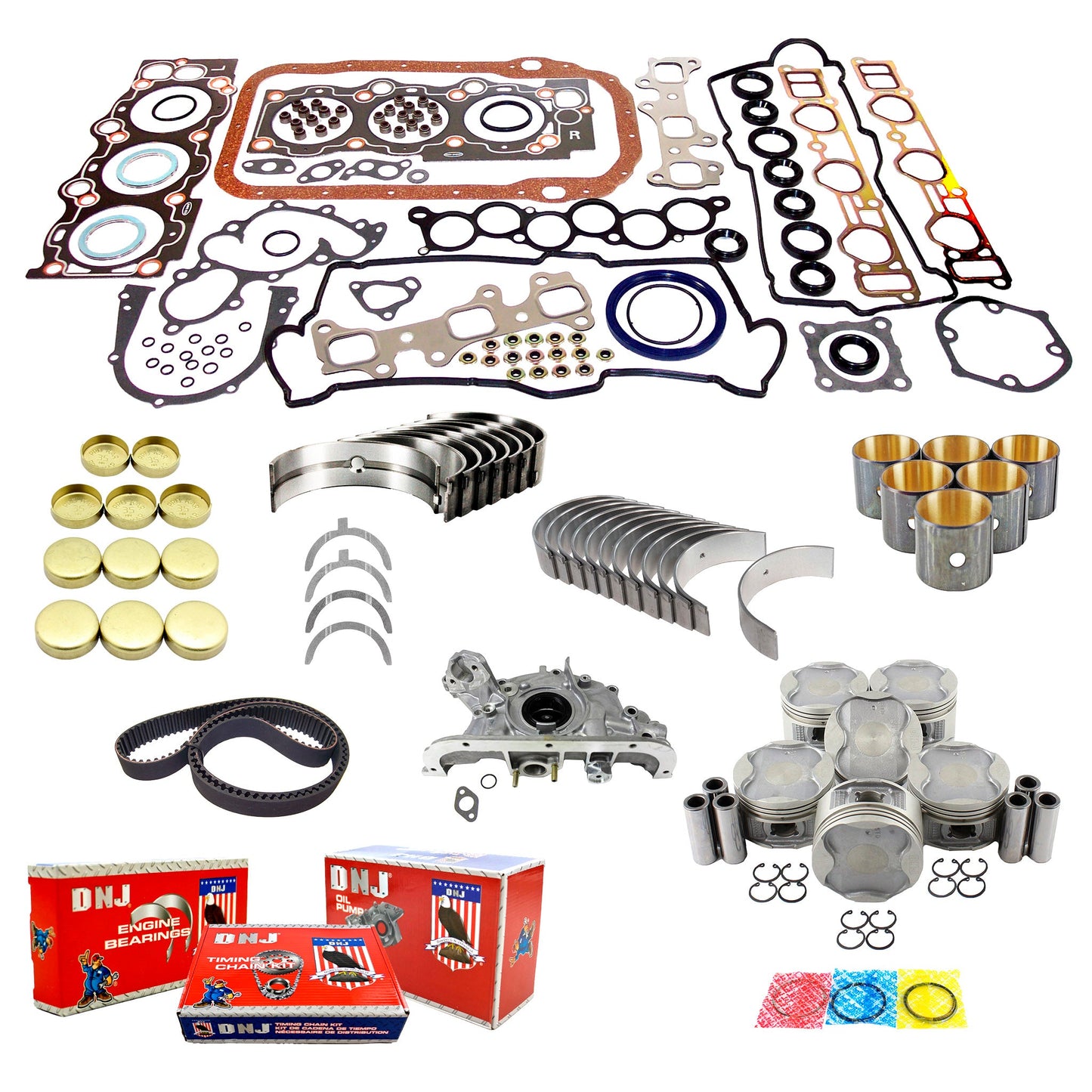 Master Engine Rebuild Kit for 1992-1993 Toyota Camry & Lexus ES 300 3.0L V6
