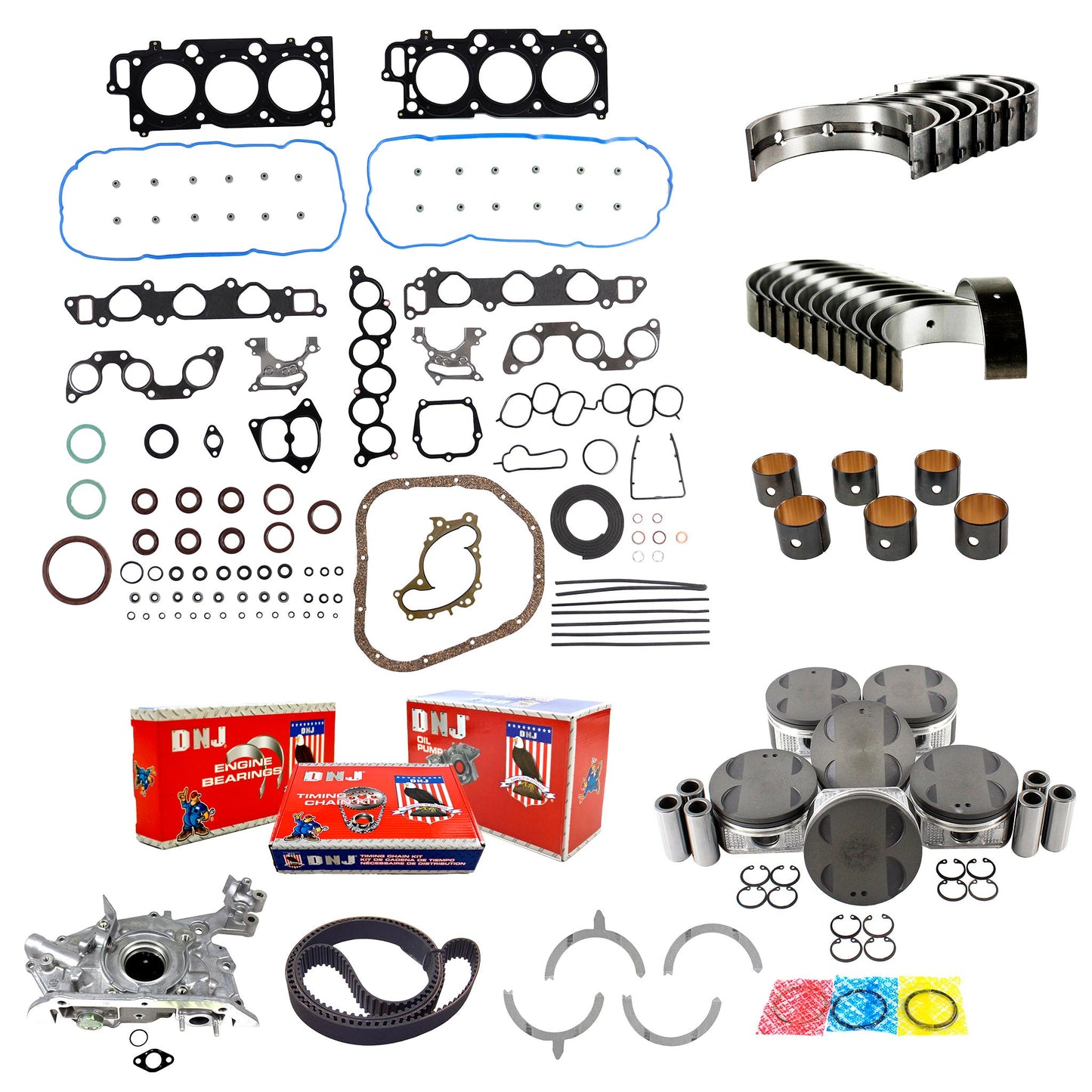 Master Engine Rebuild Kit 2001-2006 Lexus,Toyota 3.0L