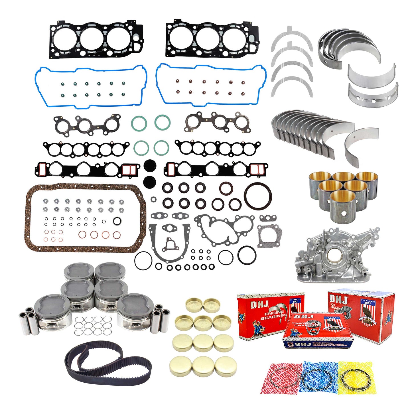 Master Engine Rebuild Kit 1995-1998 Toyota 3.4L