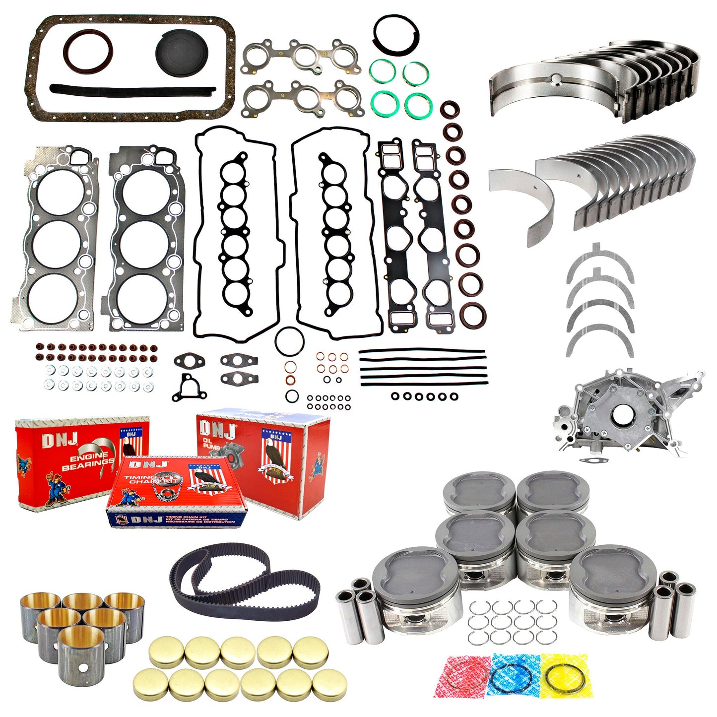 Master Engine Rebuild Kit 1999-2004 Toyota 3.4L V6