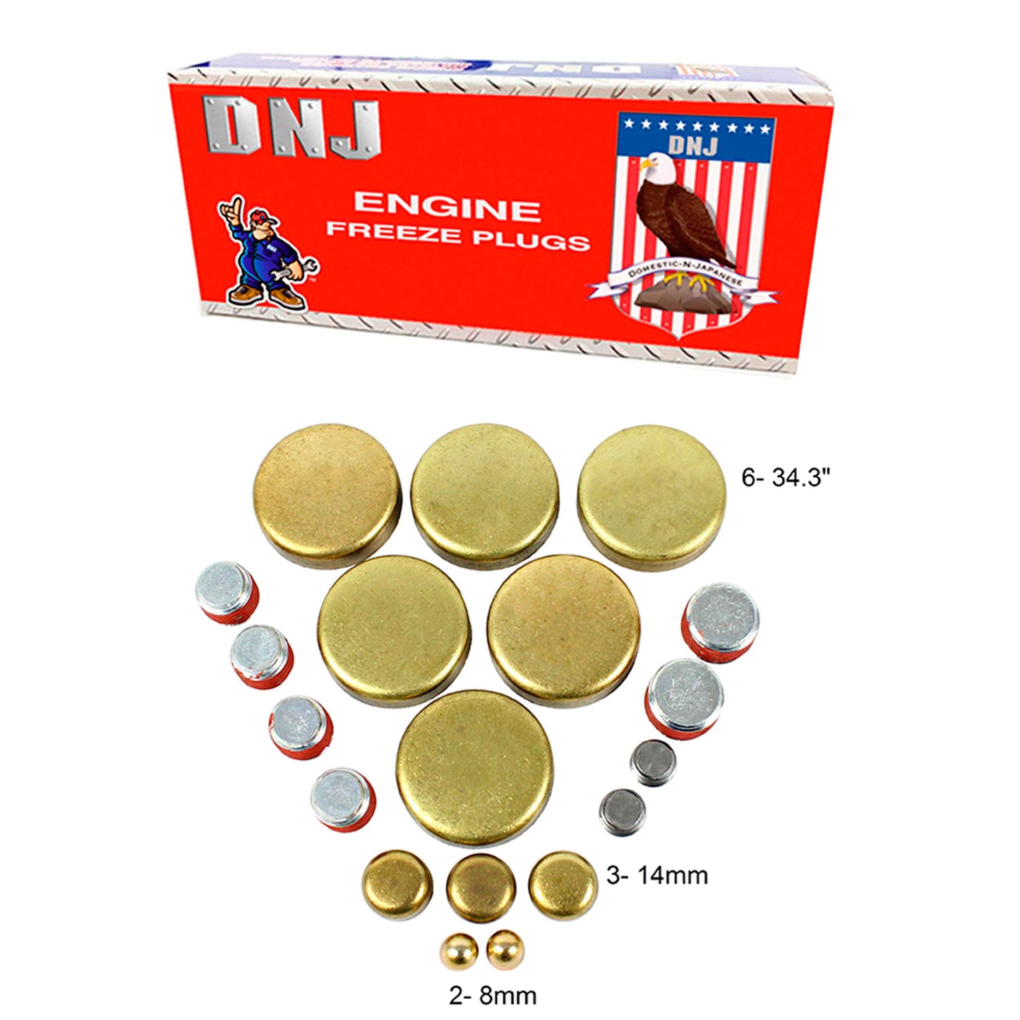 1988 GMC S15 2.8L Expansion Plug