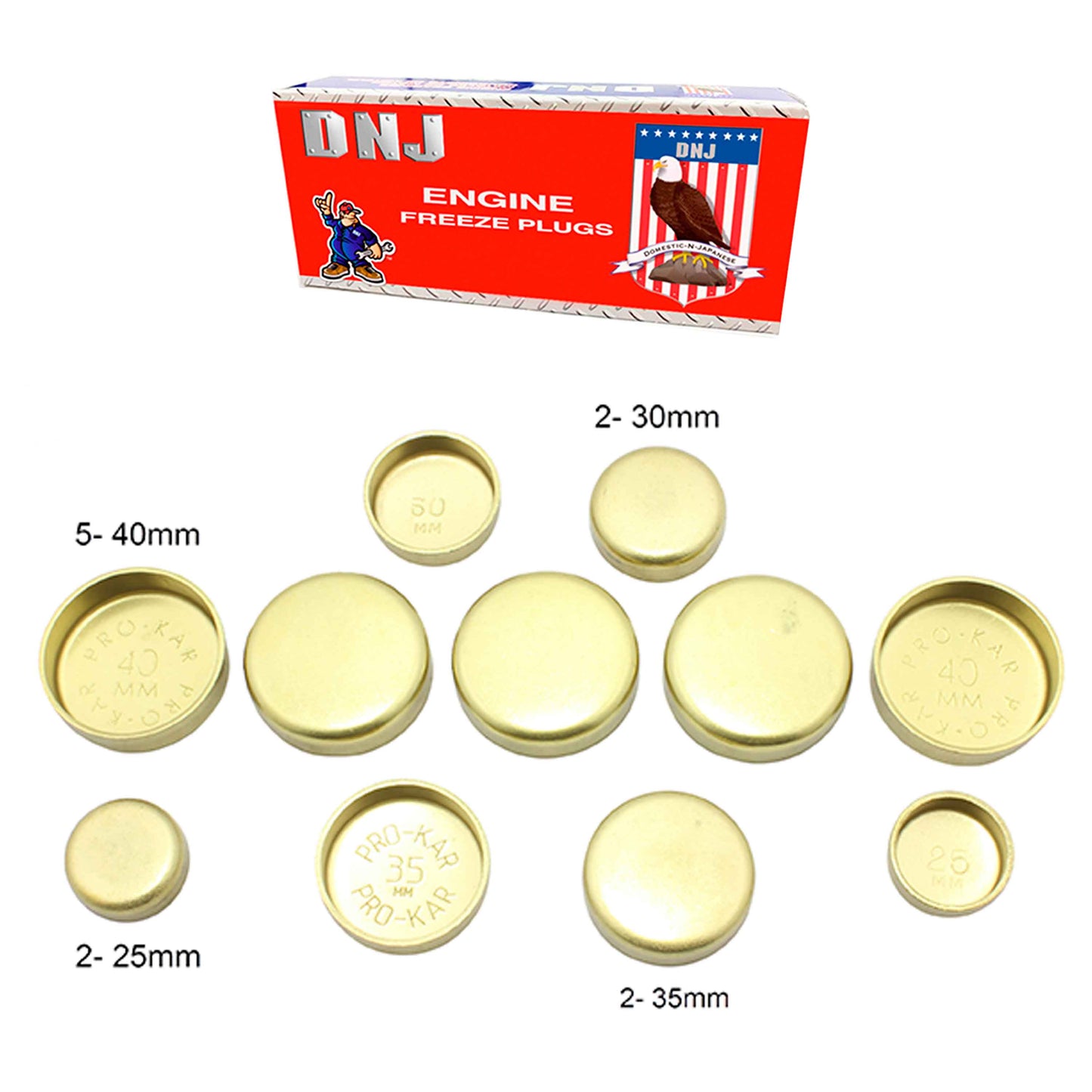 1991 Mazda 626 2.2L Expansion Plug