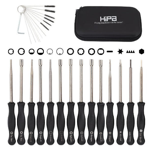 Hipa 2-Stroke Engine Carburetor Adjustment Tool Tuning Set for Stihl Poulan Echo Husqvarna Chainsaw Weed Eater Trimmer Blower Edger Hedge Pack-of-14