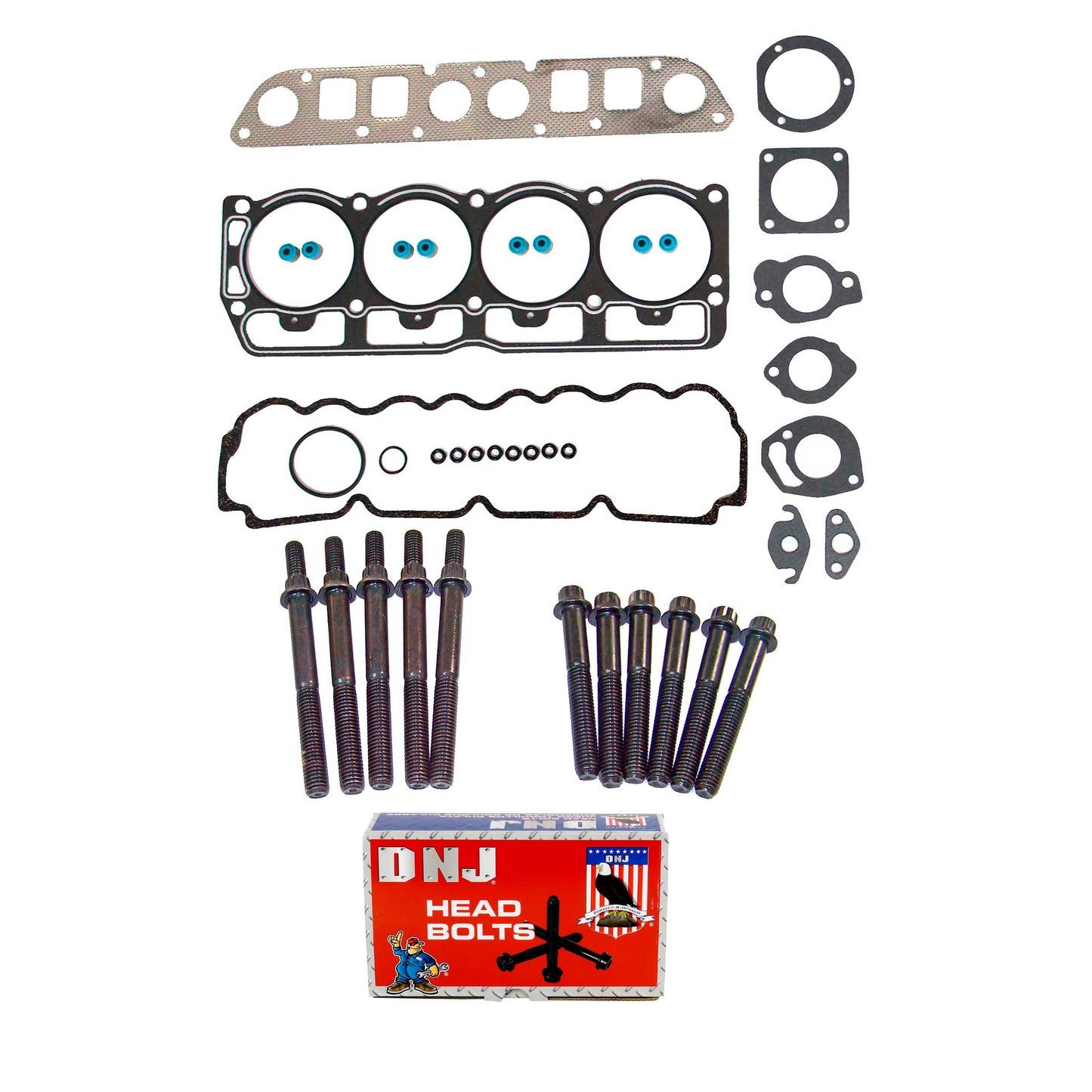 Cylinder Head Gasket set with Head Bolt Kit