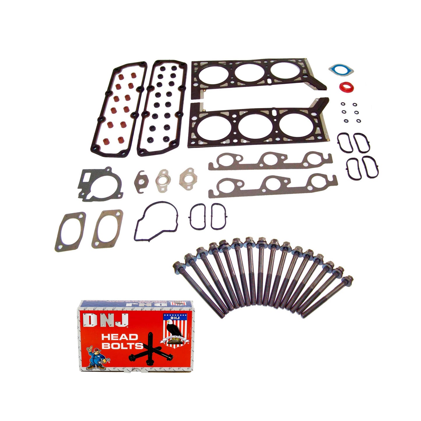 Cylinder Head Gasket set with Head Bolt Kit 2001-2004 Chrysler,Dodge 3.3L