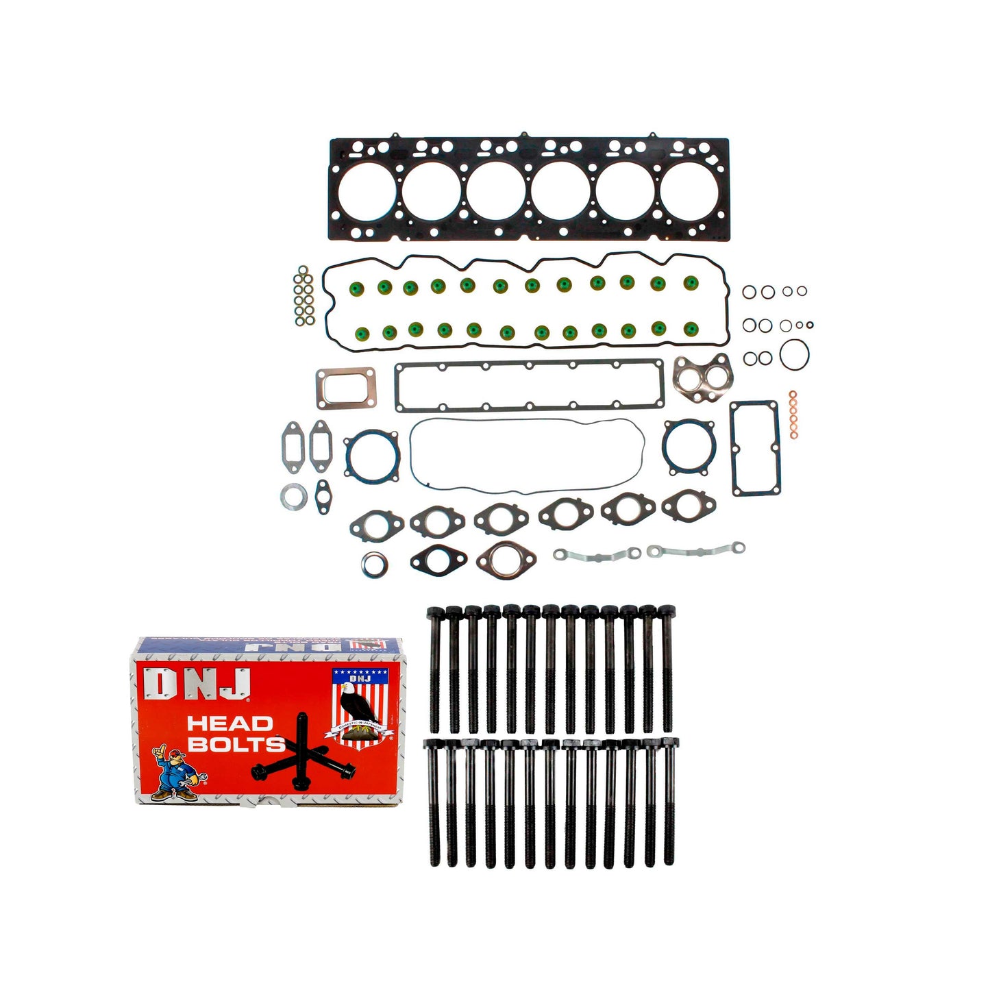 Cylinder Head Gasket Set with Head Bolt Kit 2007–2018 Dodge/Ram 2500/3500/4500/5500