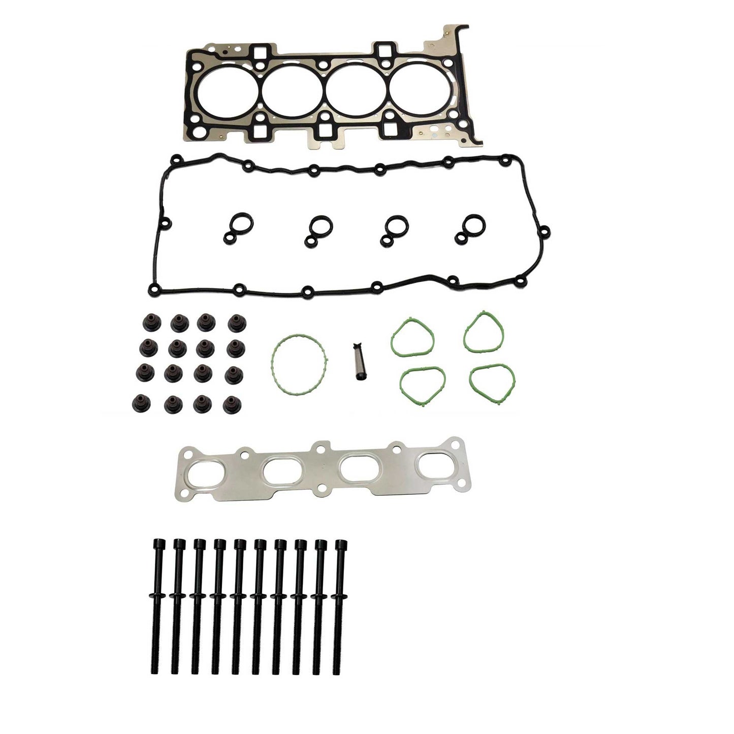 Cylinder Head Gasket set with Head Bolt Kit