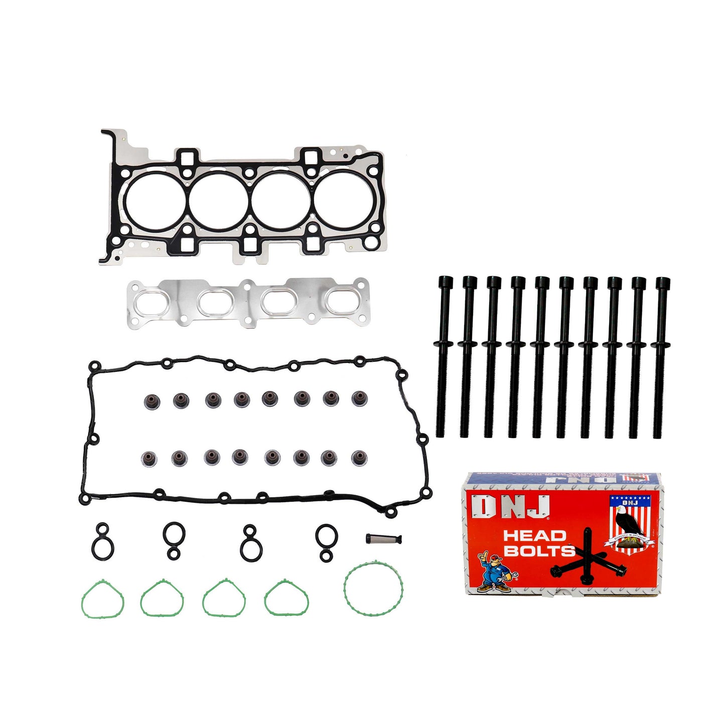 Cylinder Head Gasket set with Head Bolt Kit