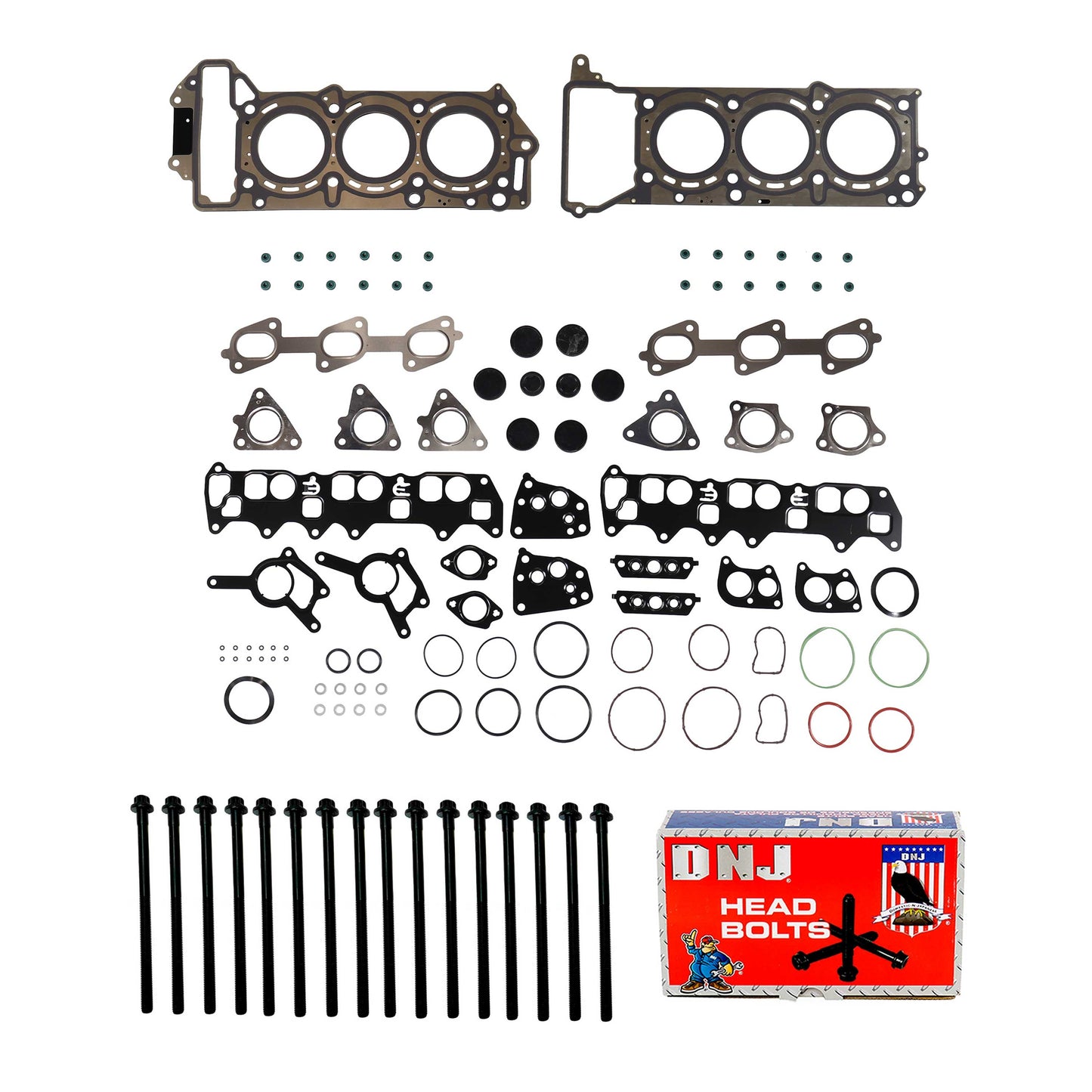 Cylinder Head Gasket set with Head Bolt Kit