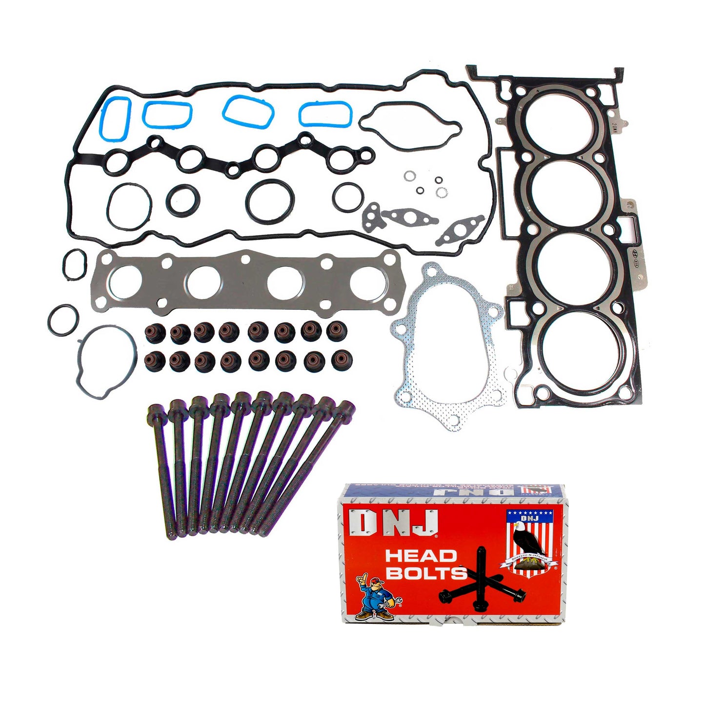 Cylinder Head Gasket set with Head Bolt Kit