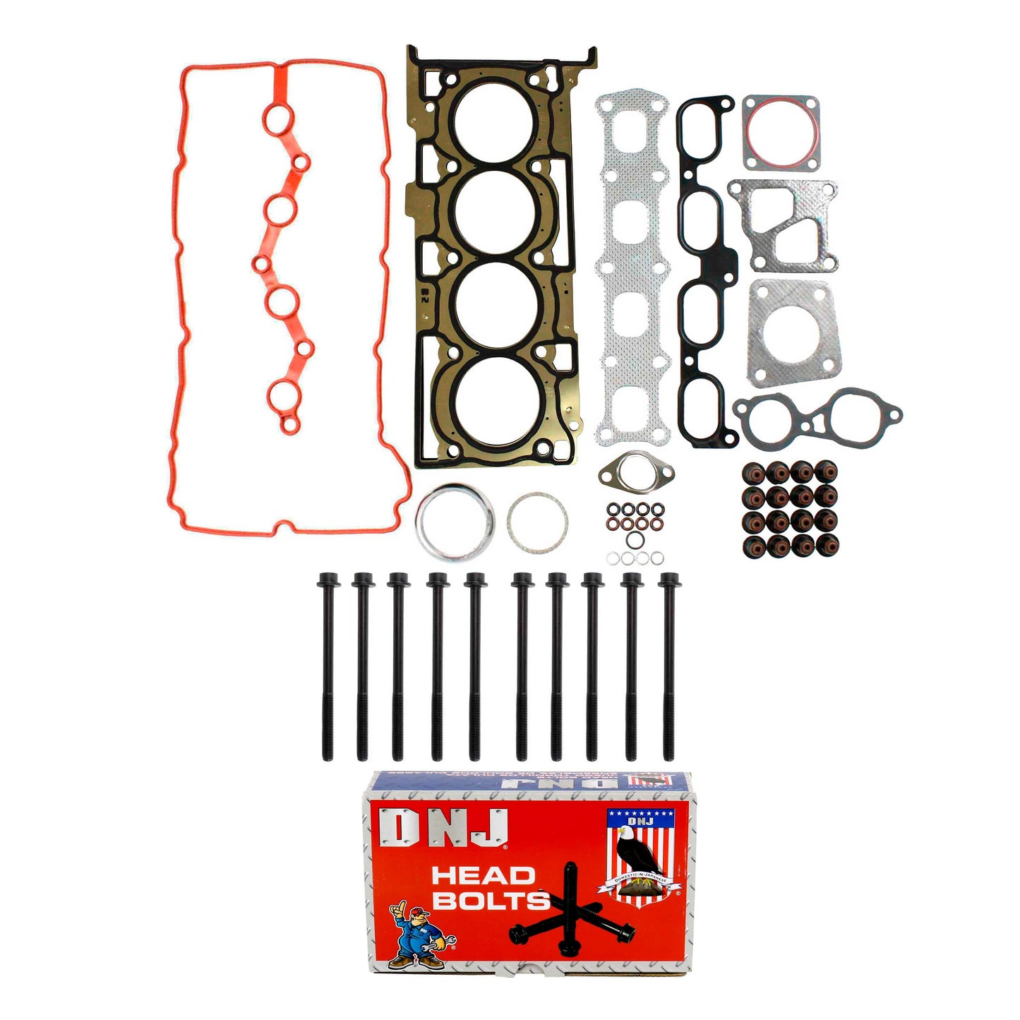 Cylinder Head Gasket set with Head Bolt Kit