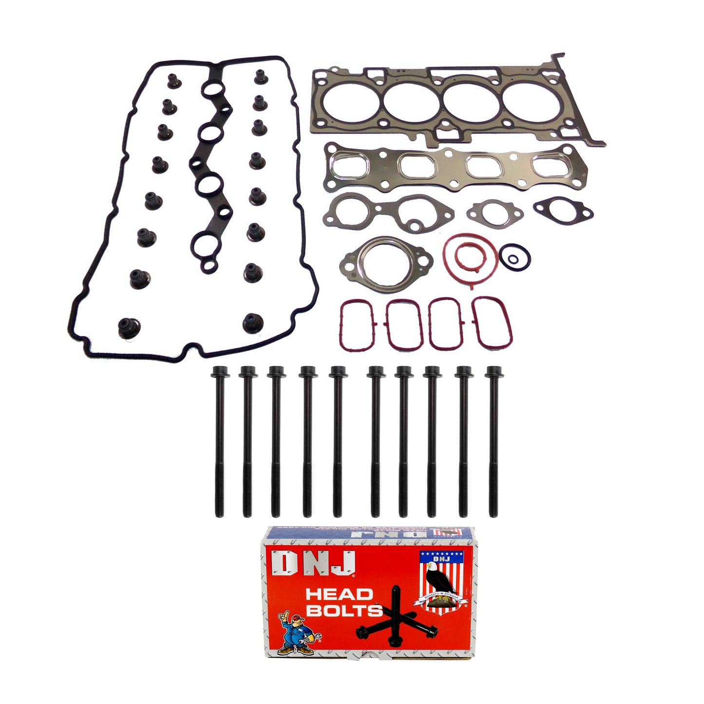 Cylinder Head Gasket set with Head Bolt Kit