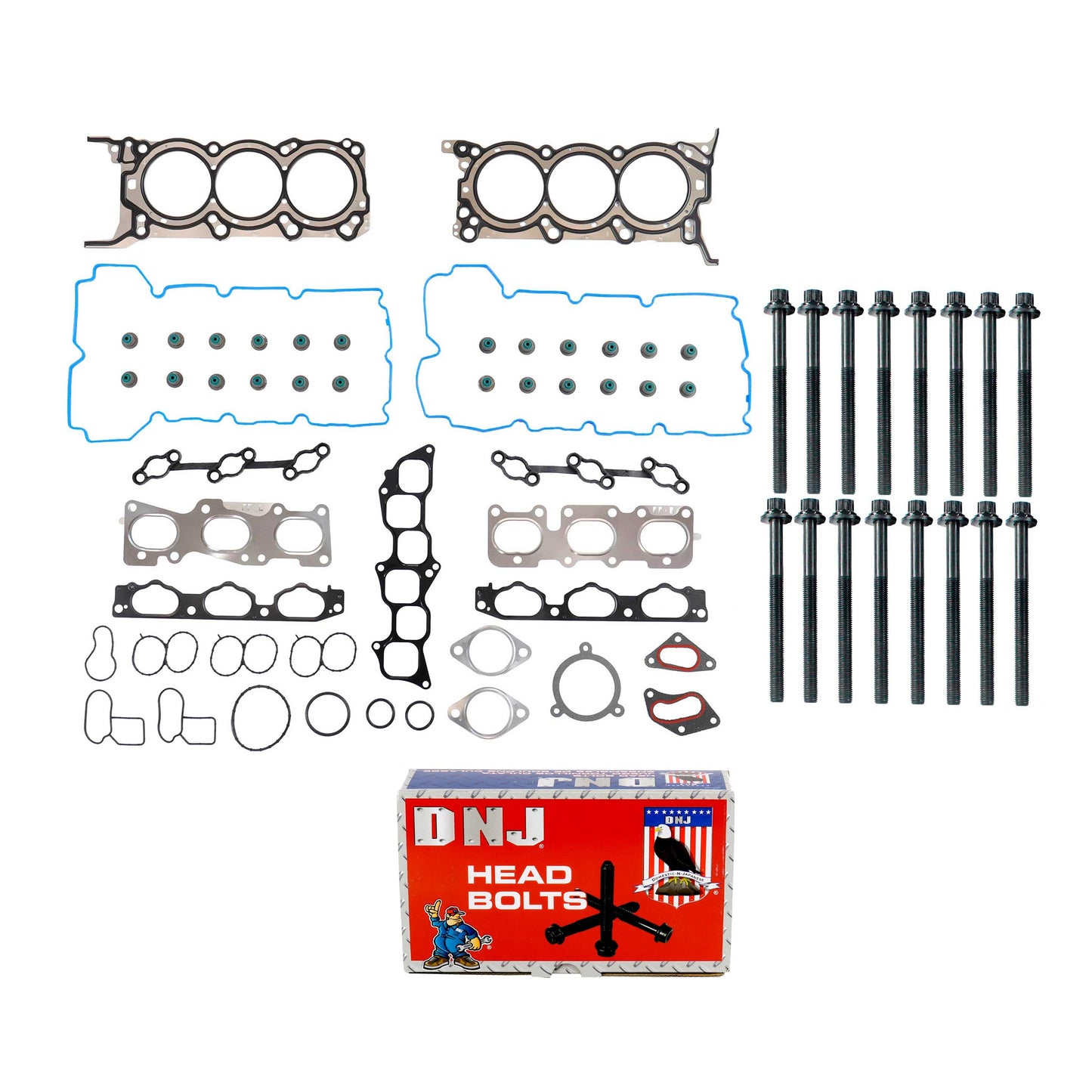 Cylinder Head Gasket set with Head Bolt Kit