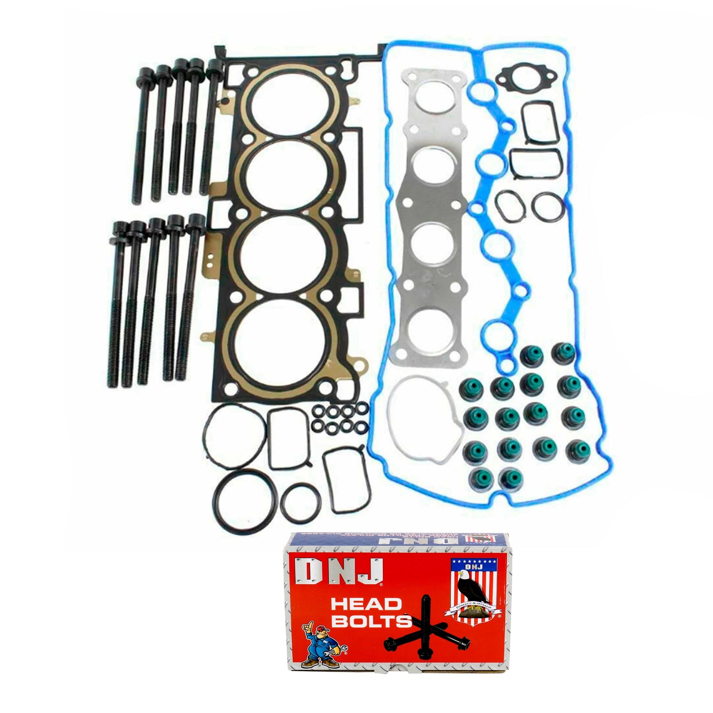 Cylinder Head Gasket set with Head Bolt Kit