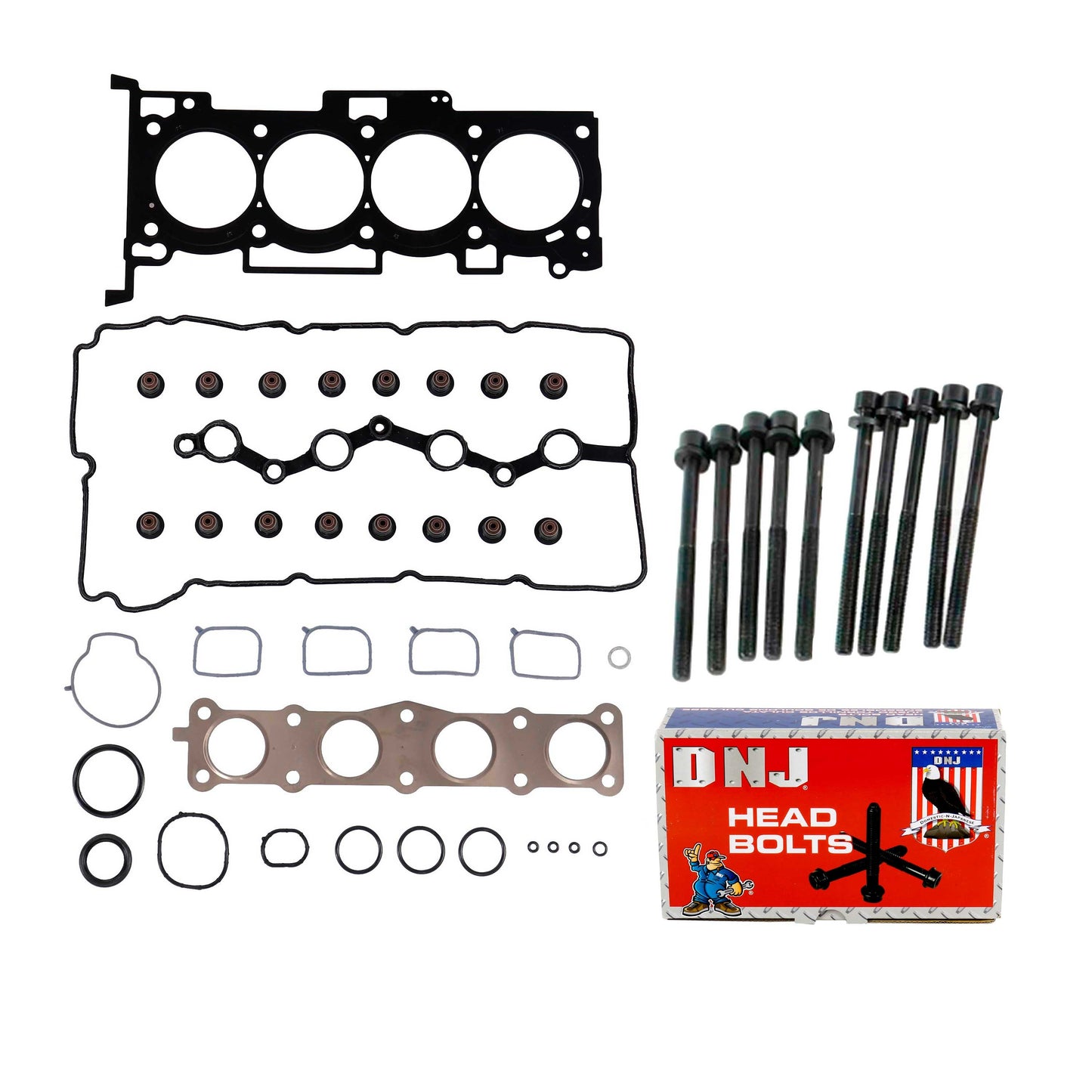 Cylinder Head Gasket set with Head Bolt Kit