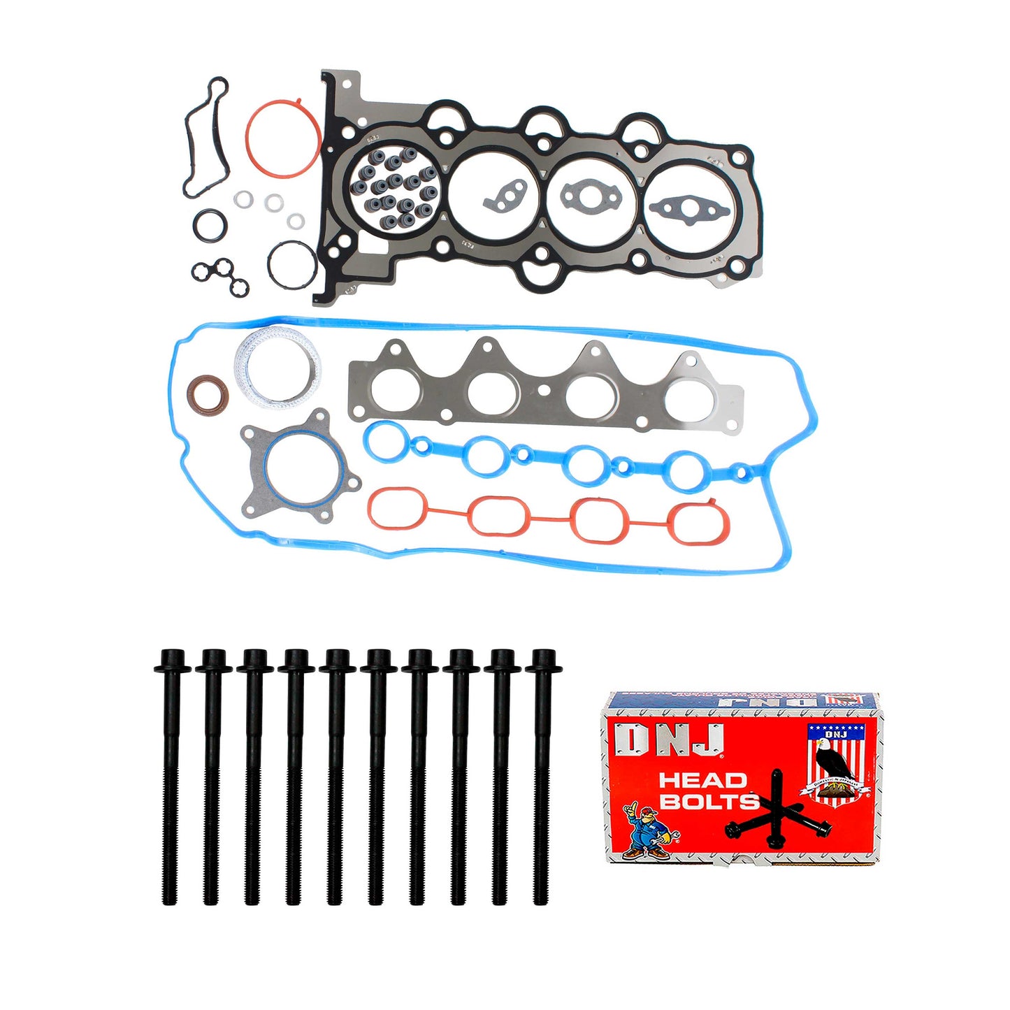 Cylinder Head Gasket set with Head Bolt Kit