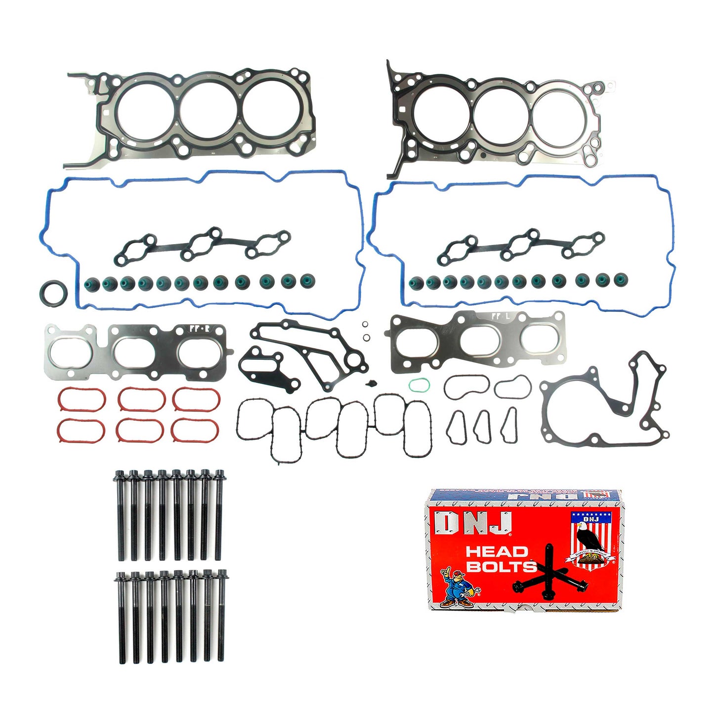 Cylinder Head Gasket set with Head Bolt Kit