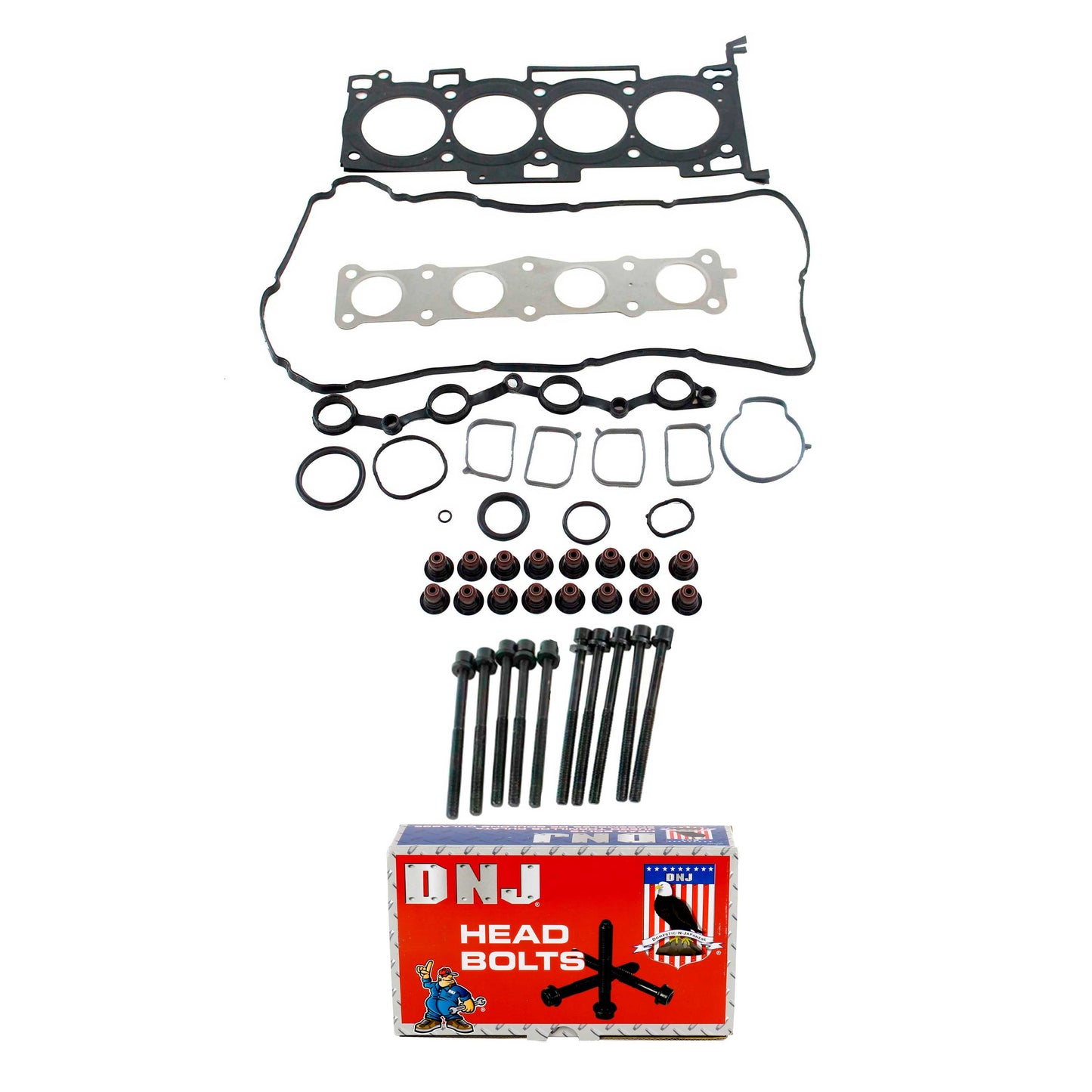 Cylinder Head Gasket set with Head Bolt Kit
