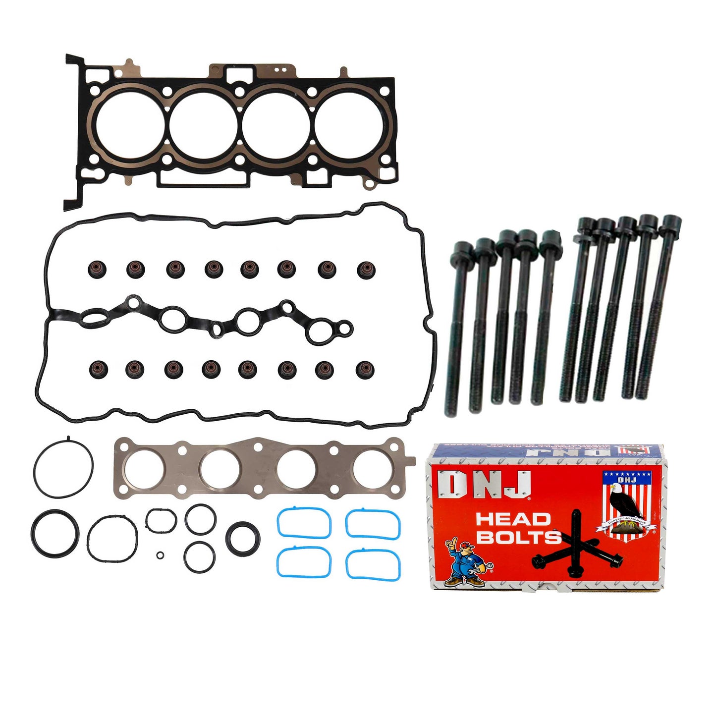 Head Gasket Set with Head Bolts 2011-2016 Hyundai,Kia 2.4L