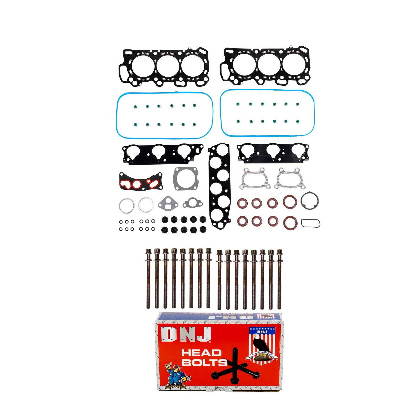 Cylinder Head Gasket set with Head Bolt Kit 2005-2008 Acura 3.5L