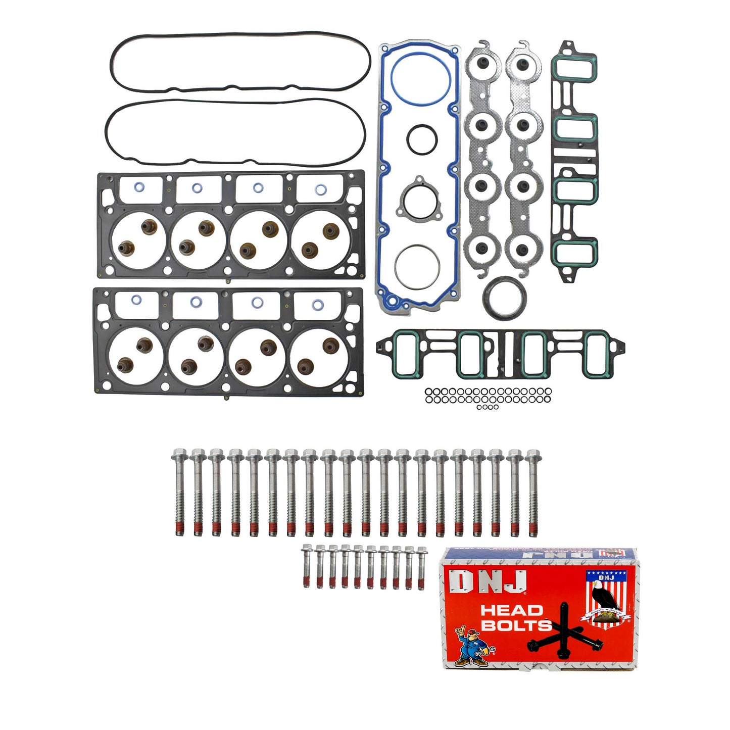 Cylinder Head Gasket set with Head Bolt Kit