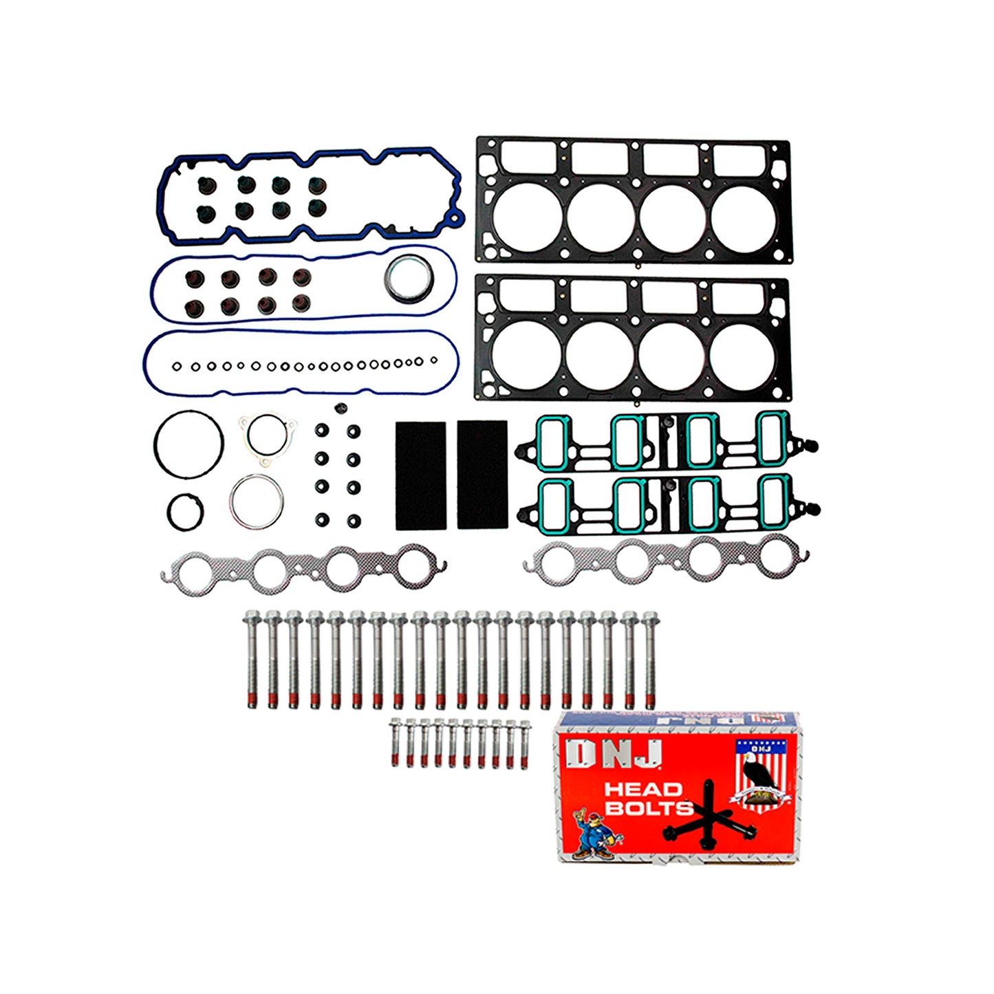 Cylinder Head Gasket set with Head Bolt Kit