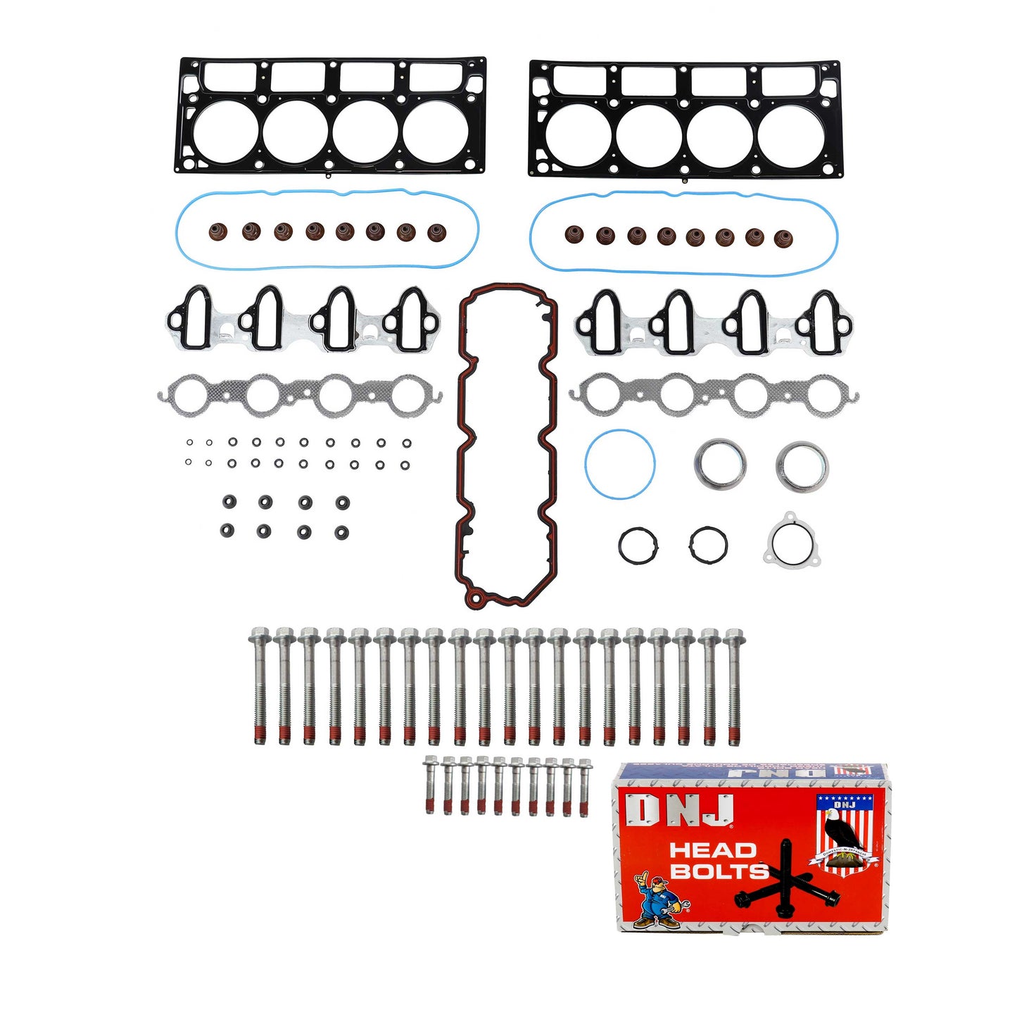 Cylinder Head Gasket set with Head Bolt Kit