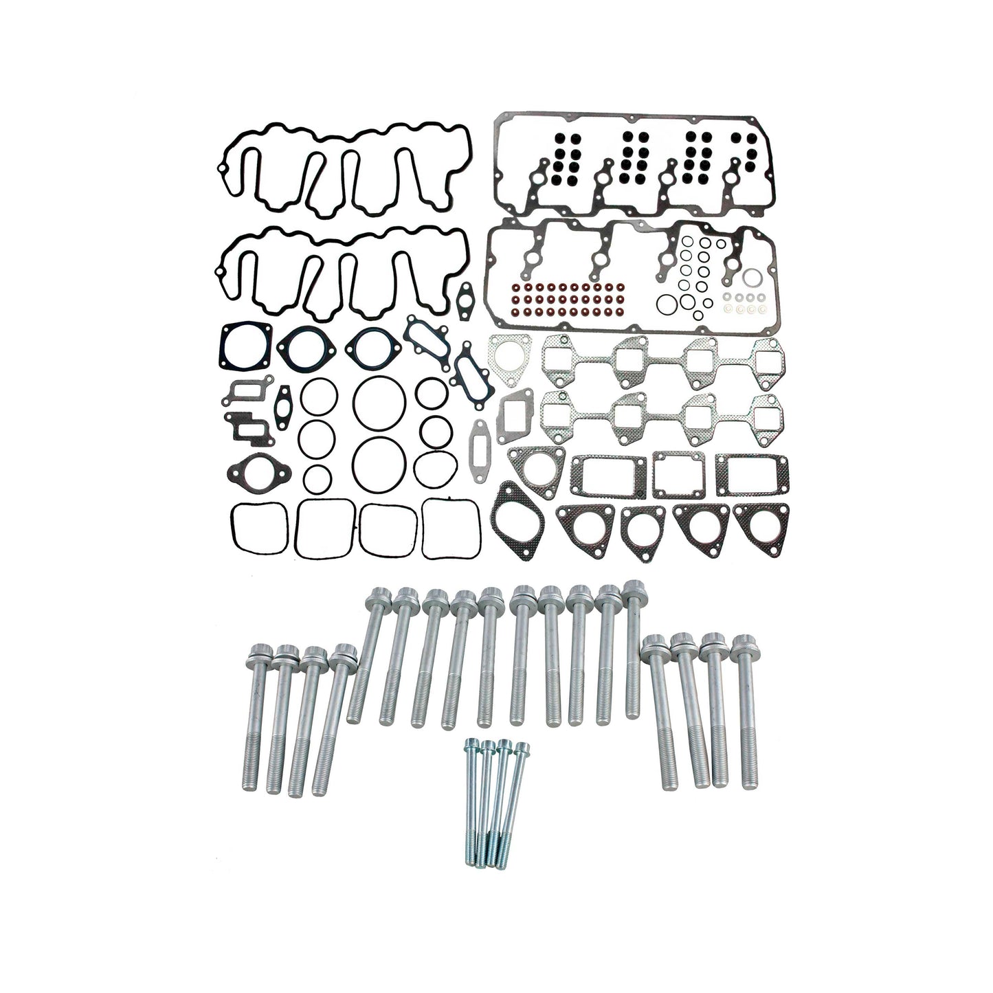 Cylinder Head Gasket set with Head Bolt Kit 2004–2010 Chevy and GMC 6.6L V8
