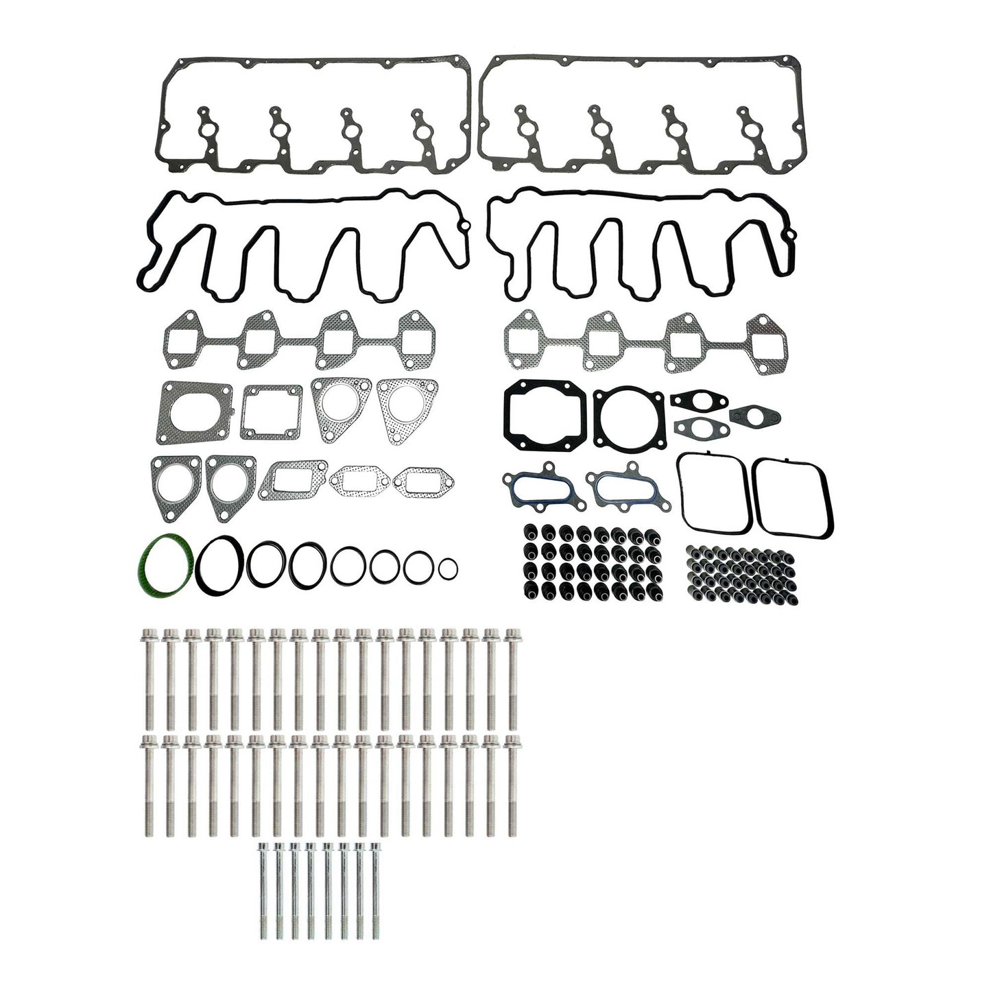 Cylinder Head Gasket set with Head Bolt Kit 2010-2016 Chevy & GMC Trucks w/6.6L V8