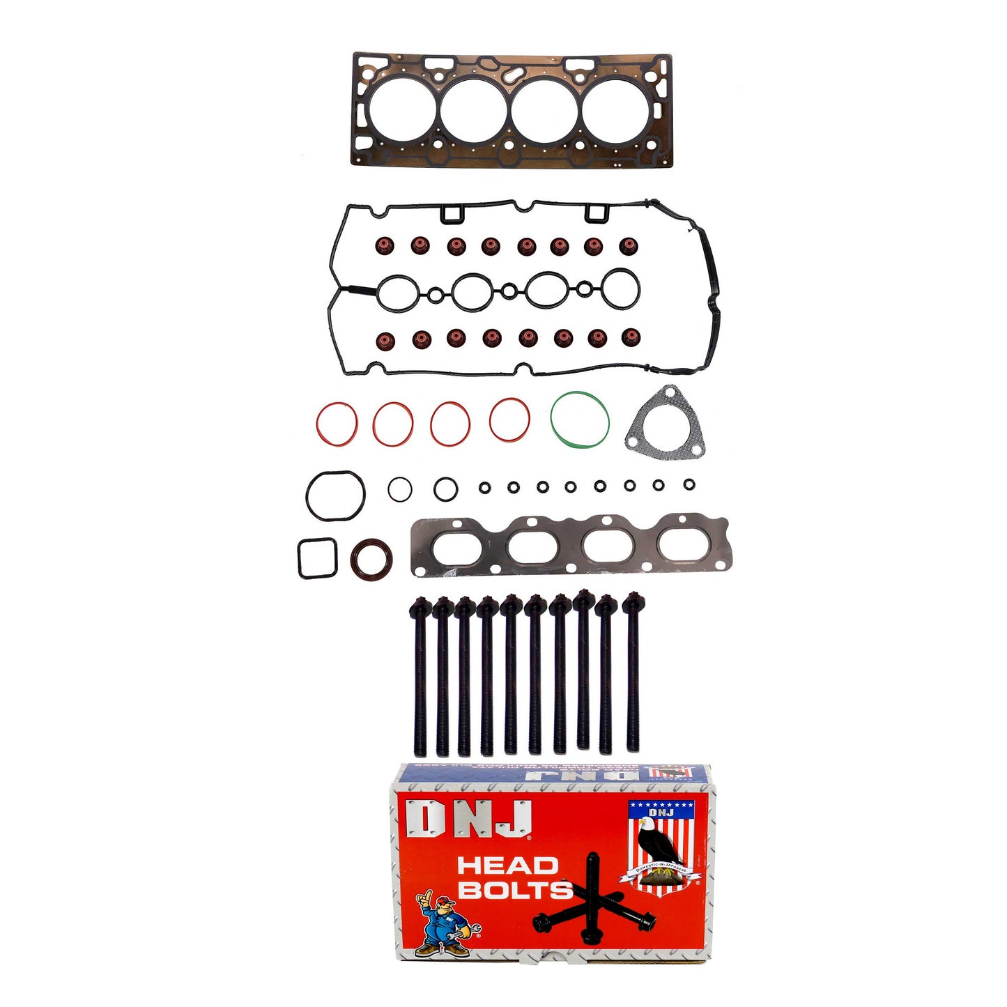 Cylinder Head Gasket set with Head Bolt Kit
