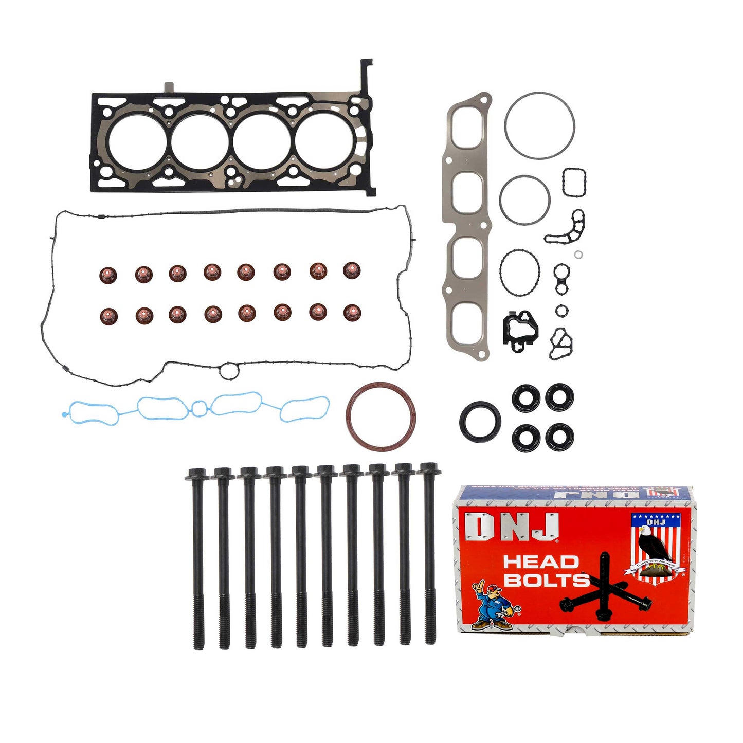 Cylinder Head Gasket set with Head Bolt Kit