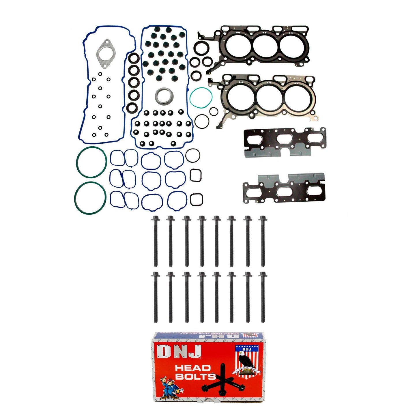 Cylinder Head Gasket set with Head Bolt Kit