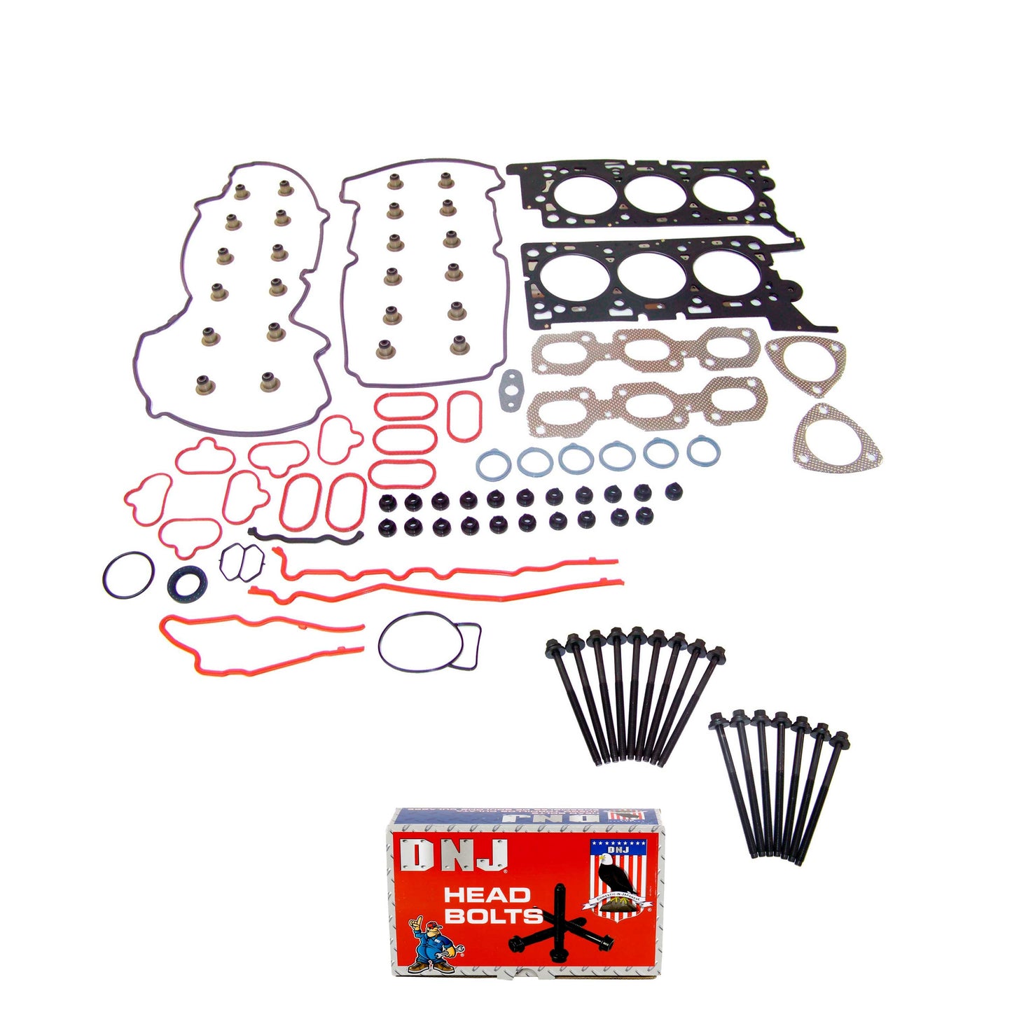 Cylinder Head Gasket set with Head Bolt Kit