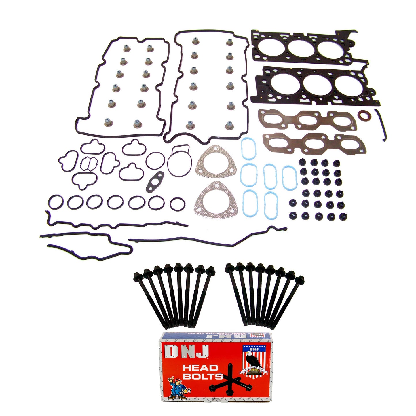 Cylinder Head Gasket set with Head Bolt Kit