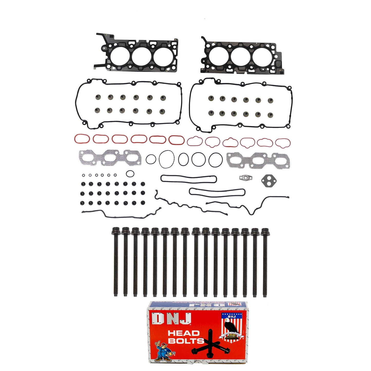Cylinder Head Gasket set with Head Bolt Kit