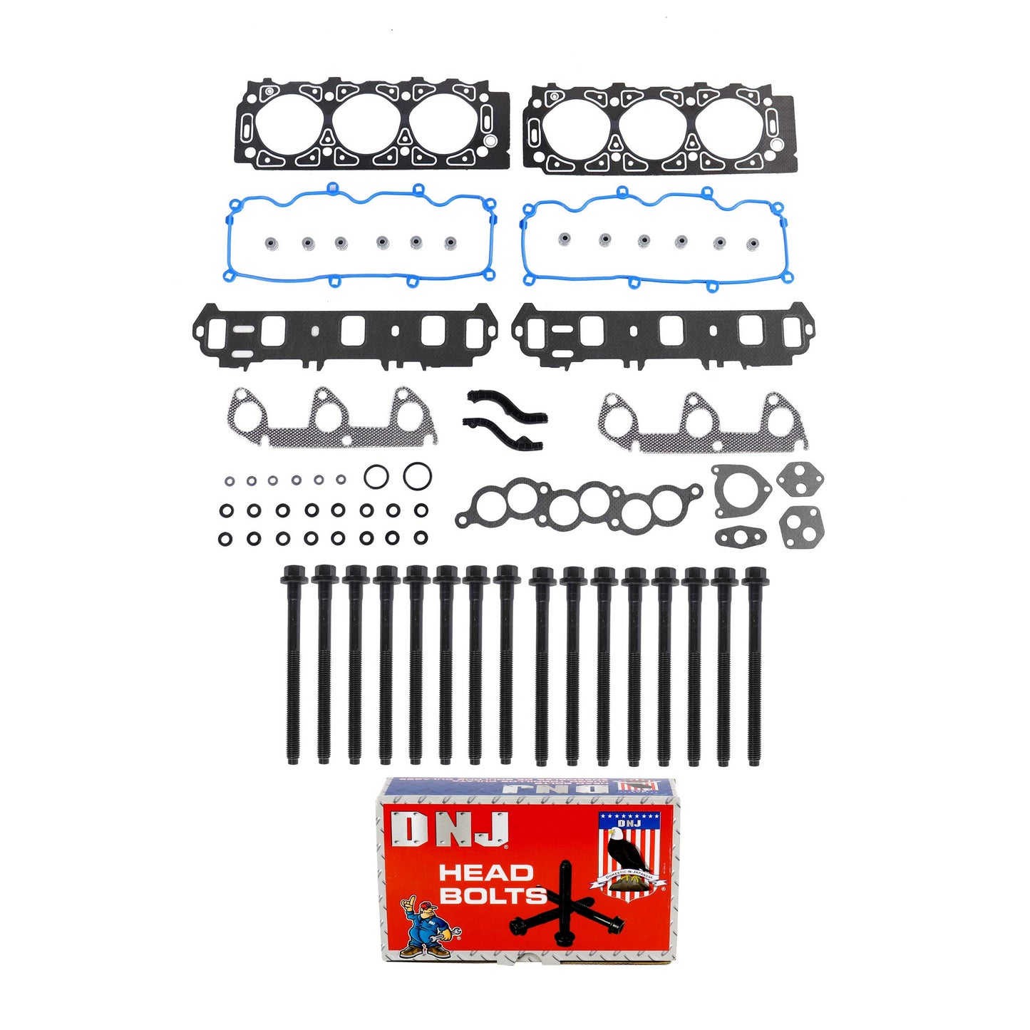 Cylinder Head Gasket set with Head Bolt Kit